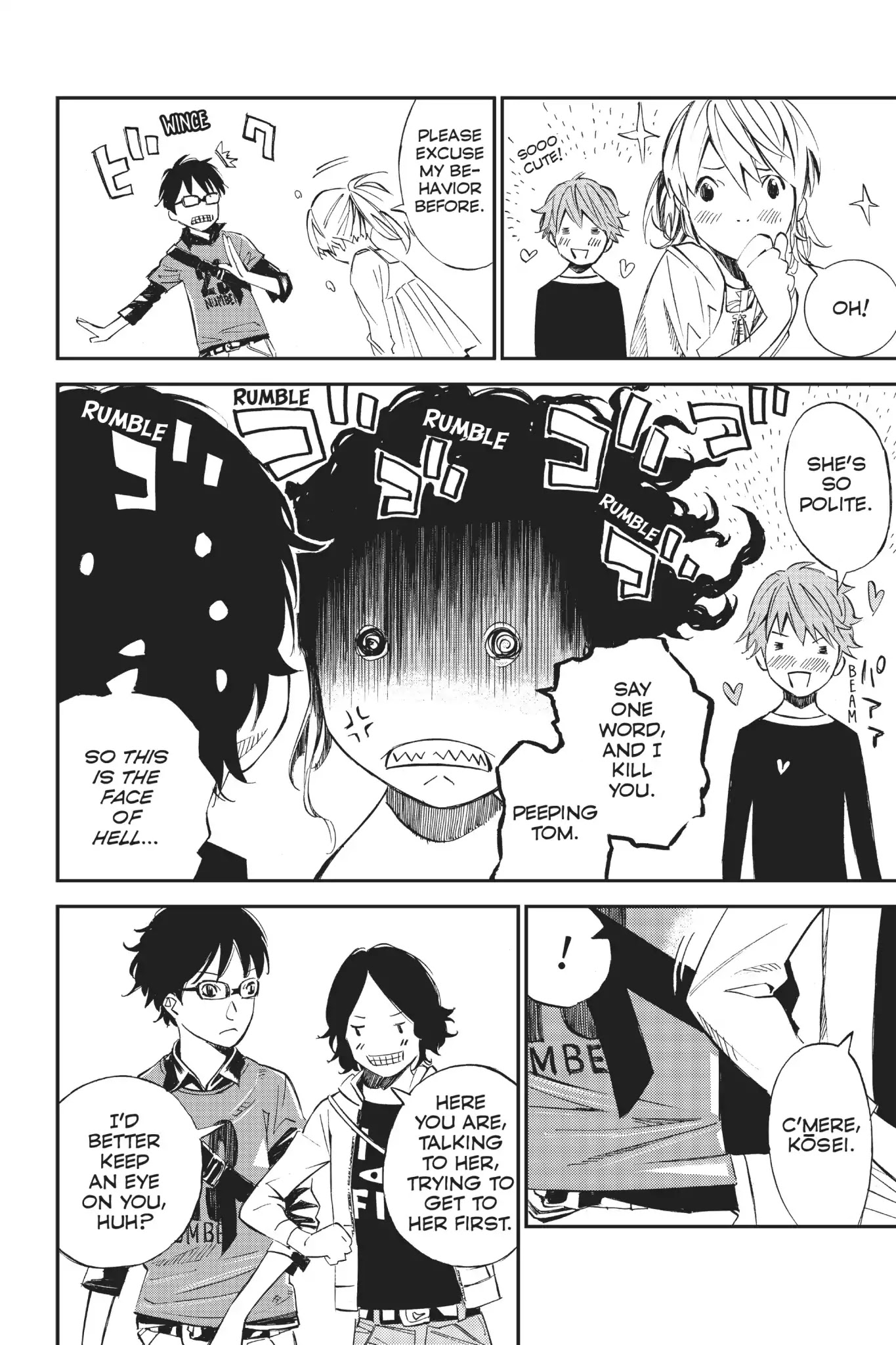 Shigatsu wa Kimi no Uso Chapter 1 page 60 - Chapter 1: Monotone