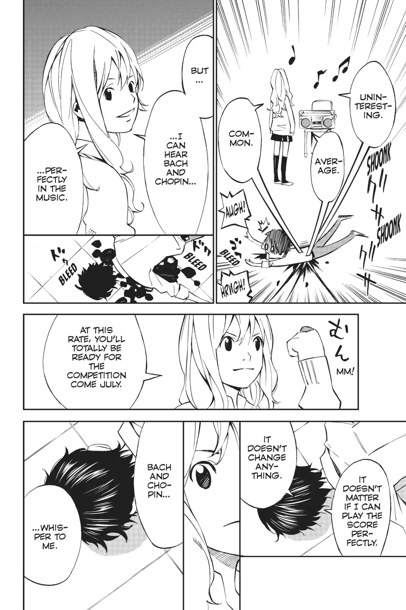 Shigatsu wa Kimi no Uso Chapter 10 page 11 - Chapter 10: The Way Home