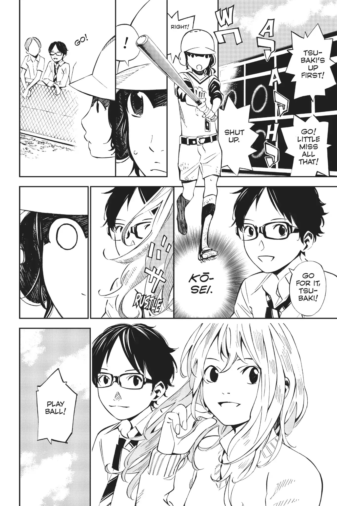 Shigatsu wa Kimi no Uso Chapter 10 page 17 - Chapter 10: The Way Home
