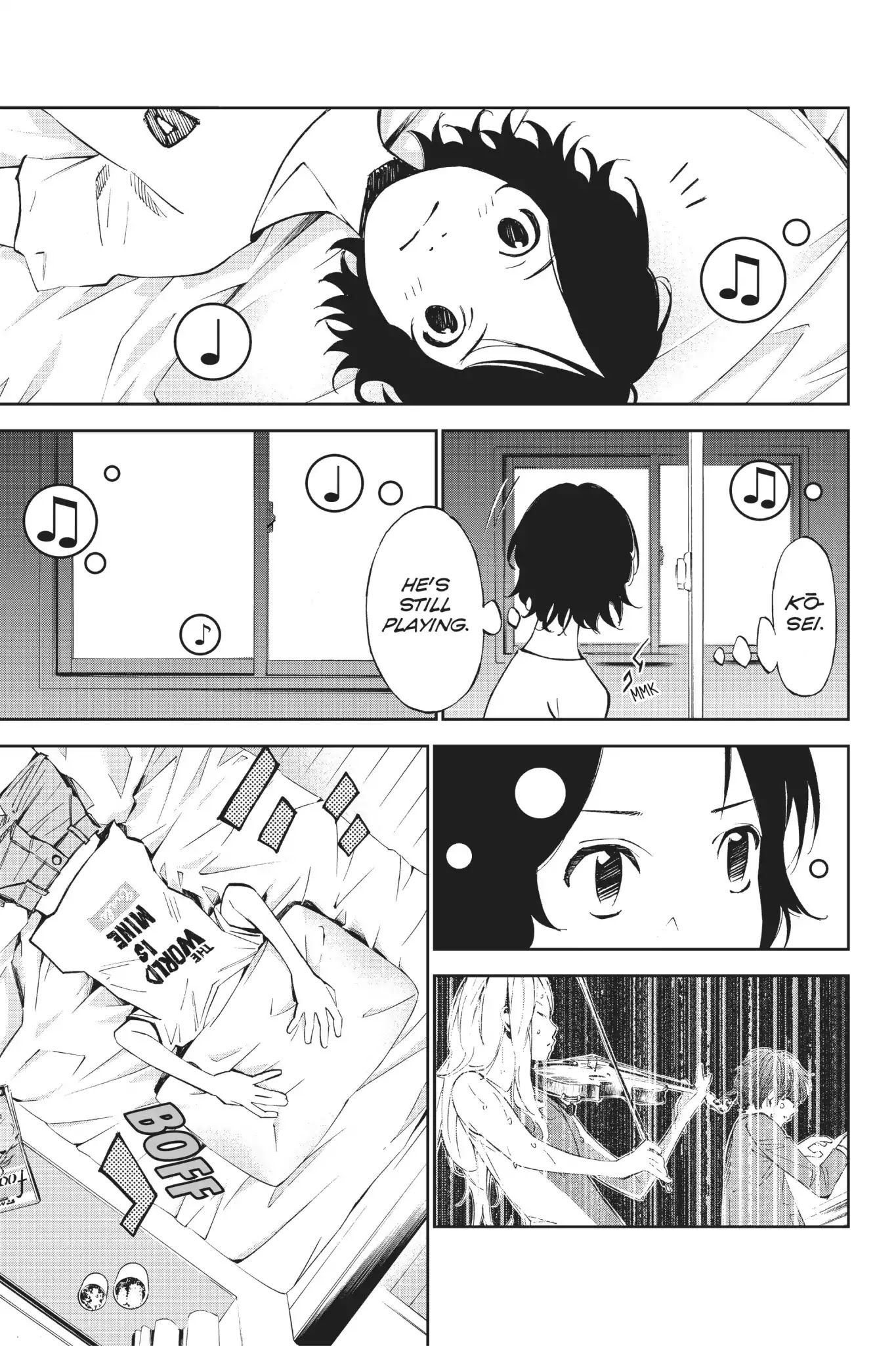 Shigatsu wa Kimi no Uso Chapter 10 page 5 - Chapter 10: The Way Home