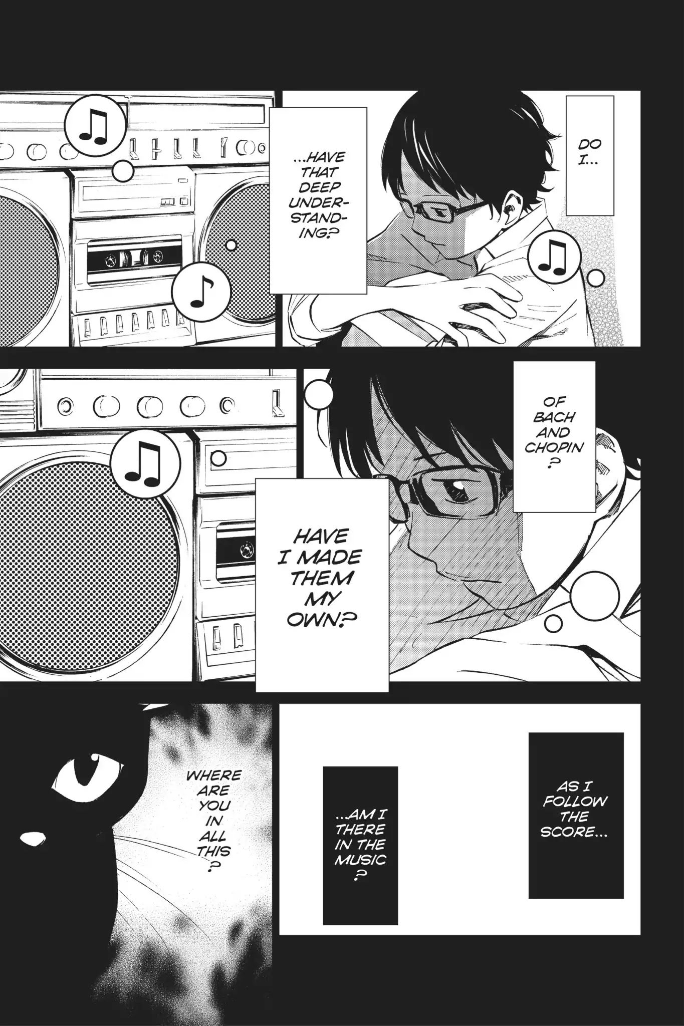 Shigatsu wa Kimi no Uso Chapter 11 page 18 - Chapter 11: The Shadow Whispers