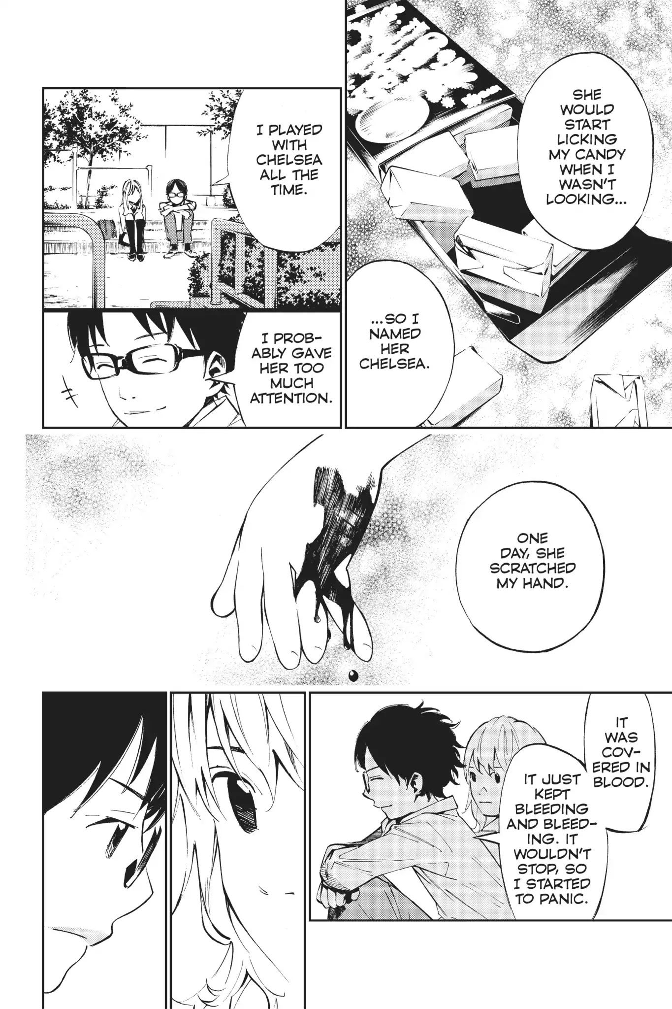 Shigatsu wa Kimi no Uso Chapter 11 page 25 - Chapter 11: The Shadow Whispers