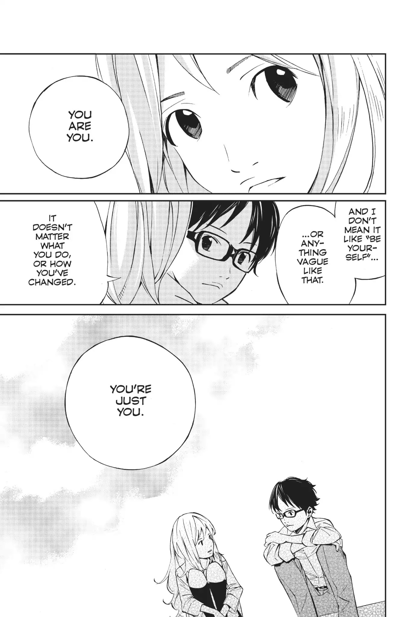 Shigatsu wa Kimi no Uso Chapter 11 page 30 - Chapter 11: The Shadow Whispers