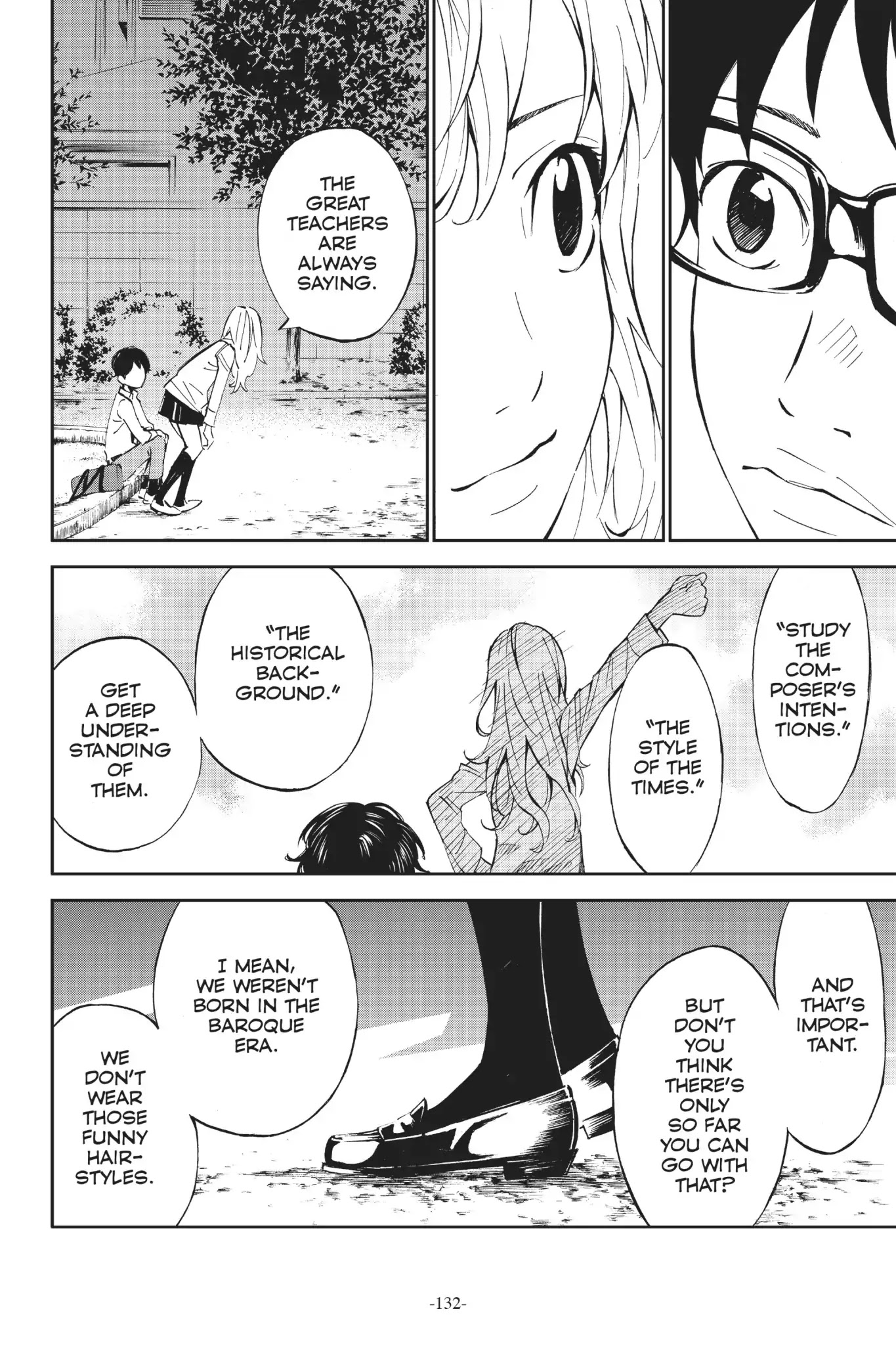 Shigatsu wa Kimi no Uso Chapter 11 page 31 - Chapter 11: The Shadow Whispers