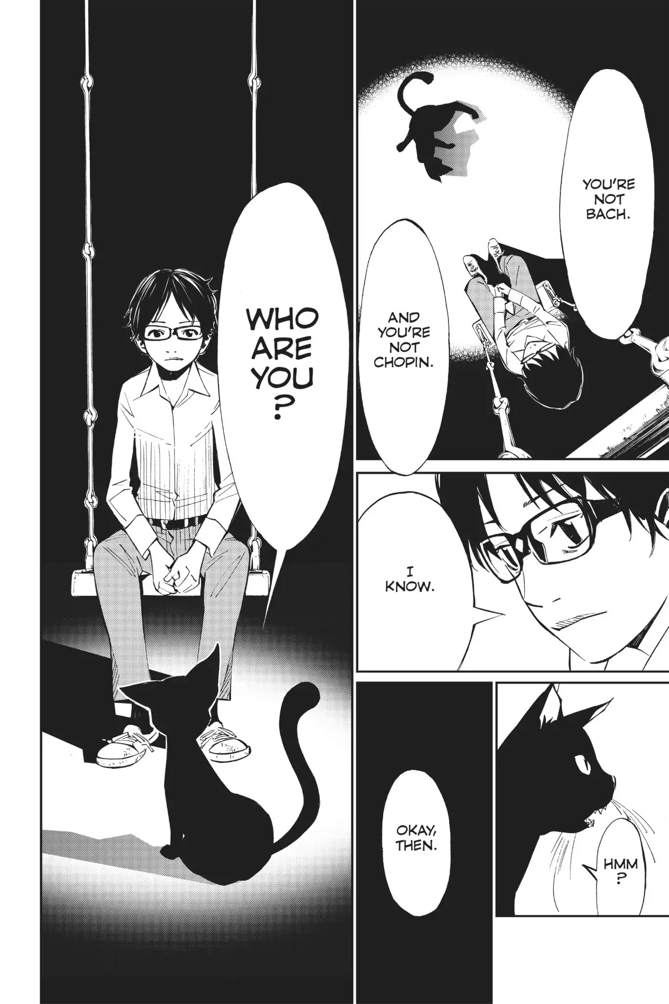Shigatsu wa Kimi no Uso Chapter 11 page 4 - Chapter 11: The Shadow Whispers
