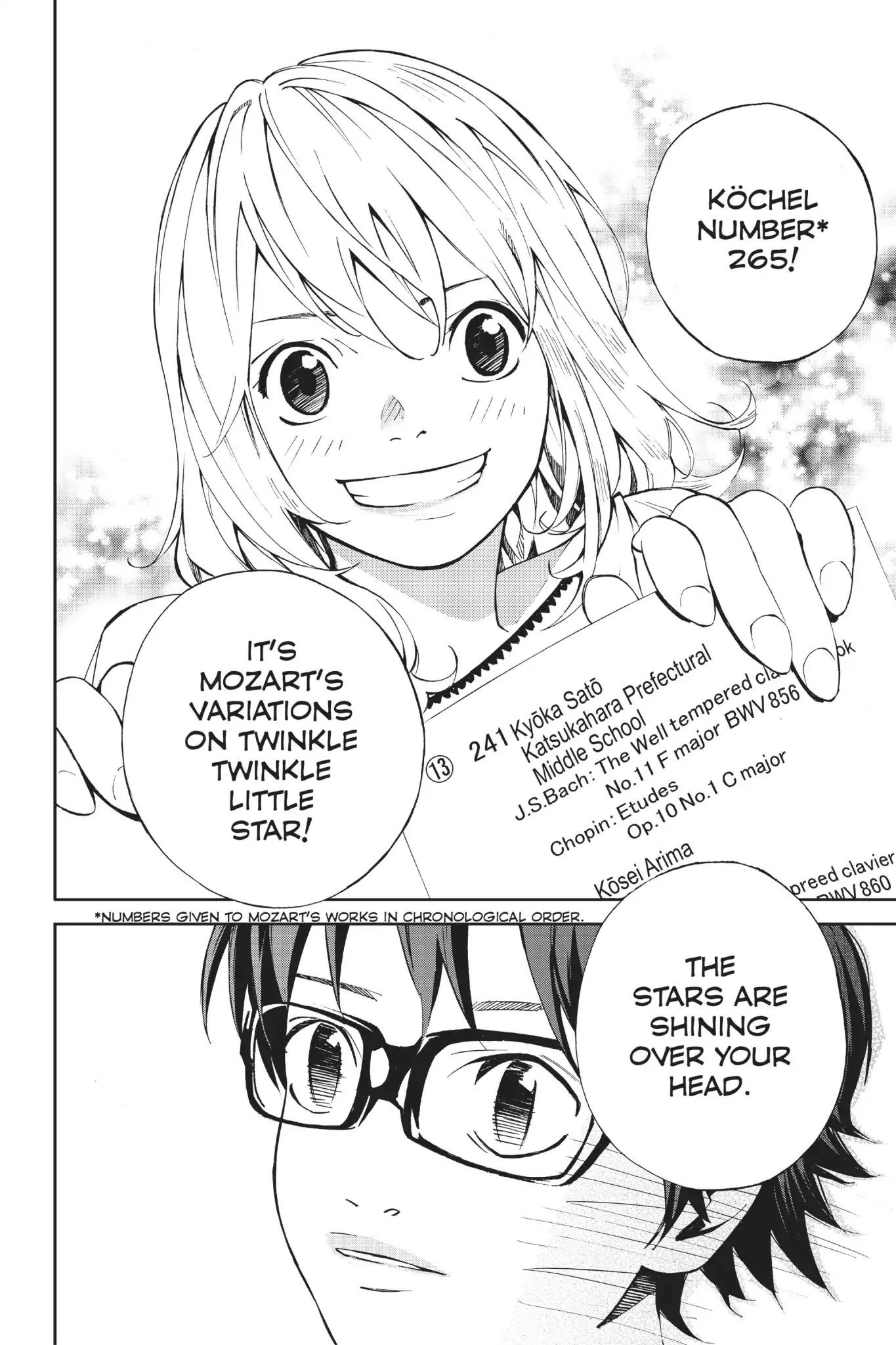Shigatsu wa Kimi no Uso Chapter 11 page 43 - Chapter 11: The Shadow Whispers