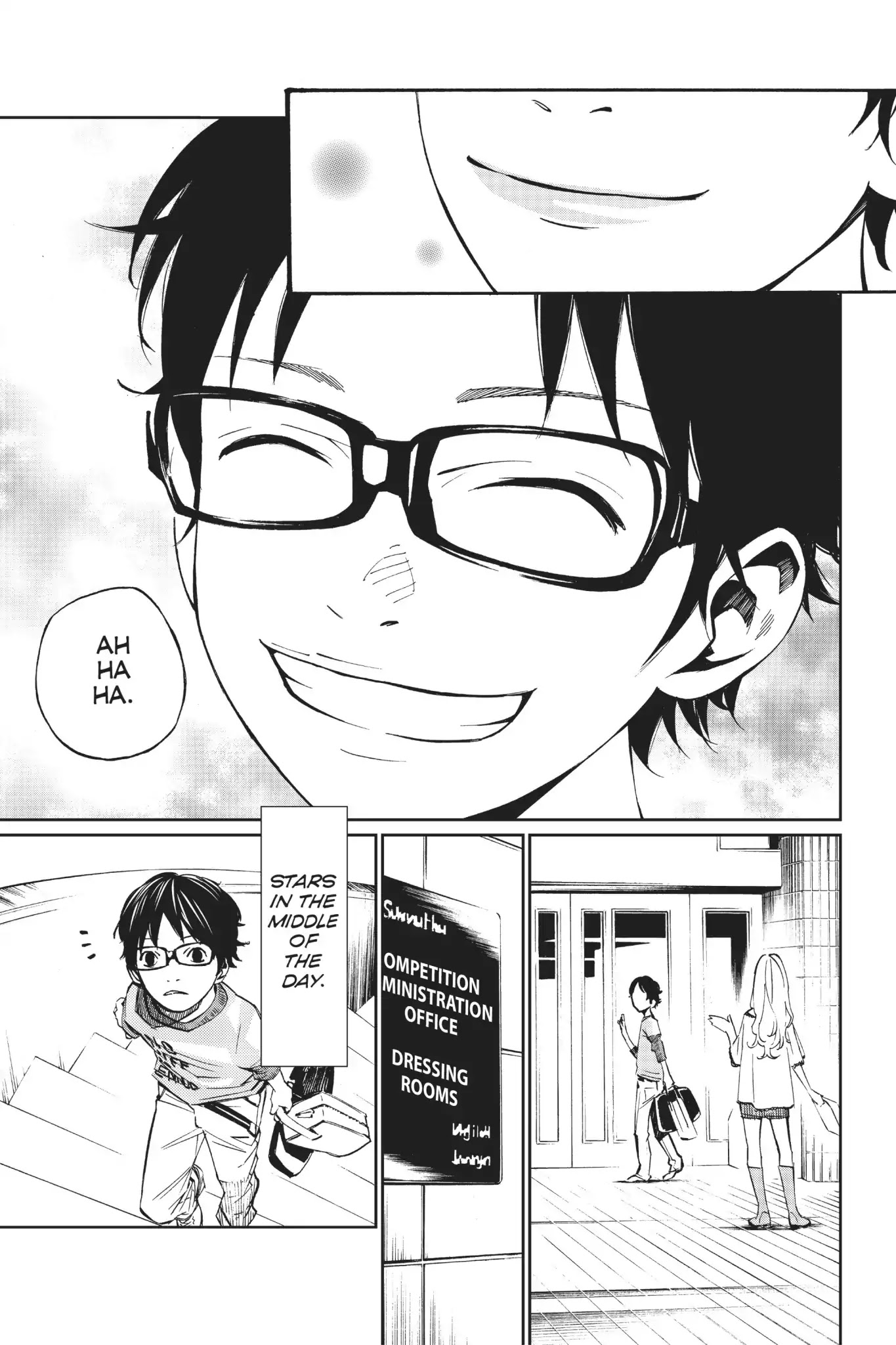 Shigatsu wa Kimi no Uso Chapter 11 page 44 - Chapter 11: The Shadow Whispers