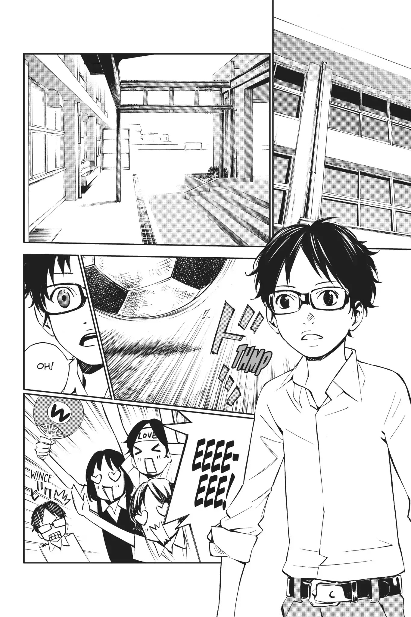 Shigatsu wa Kimi no Uso Chapter 11 page 6 - Chapter 11: The Shadow Whispers