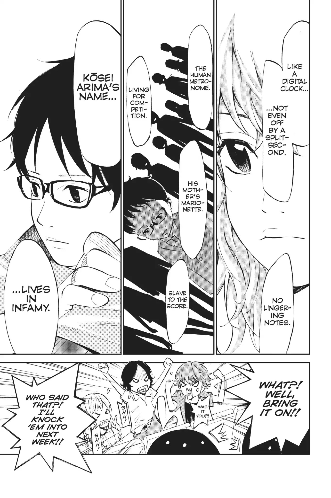 Shigatsu wa Kimi no Uso Chapter 12 page 11 - Chapter 12: Mirage