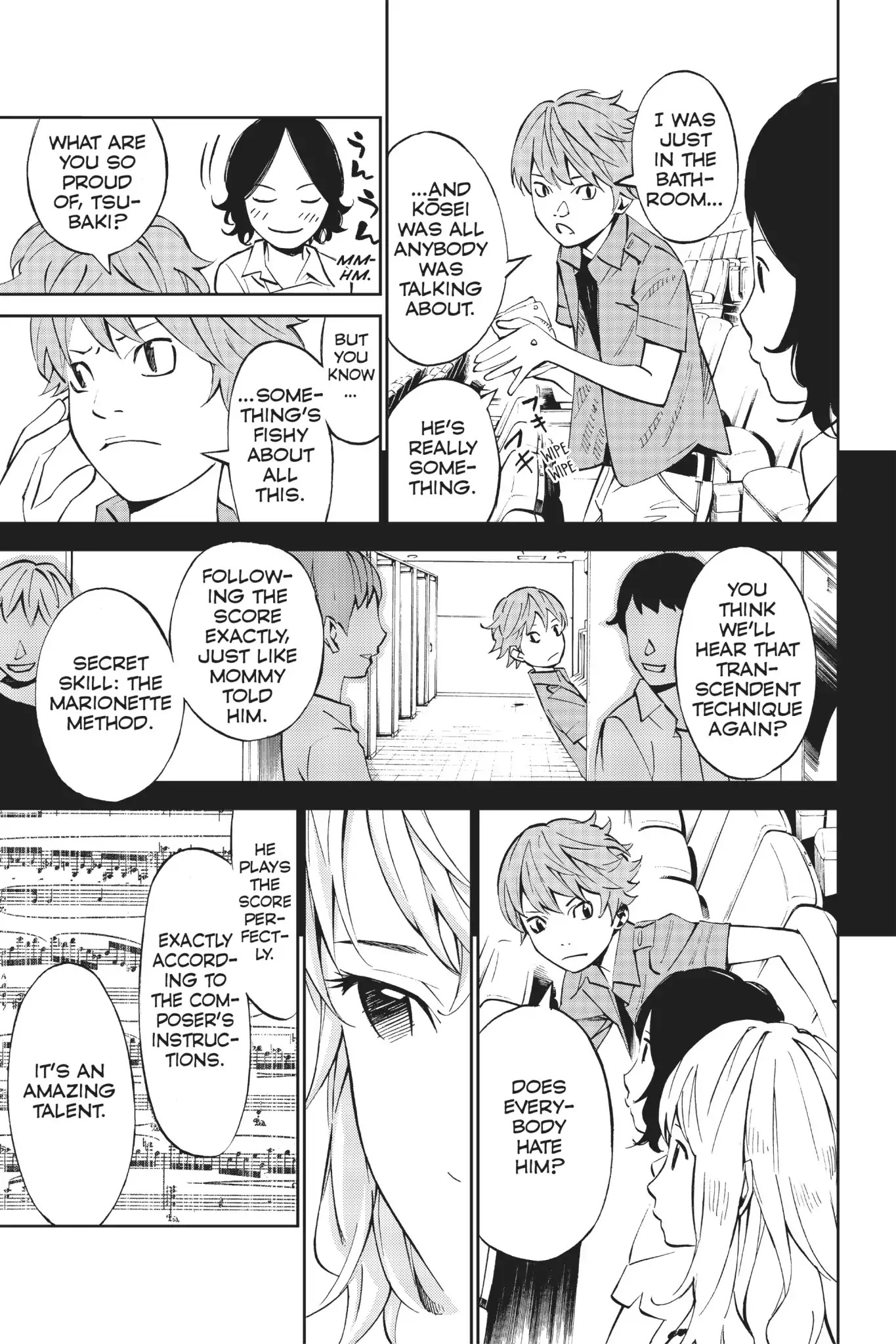 Shigatsu wa Kimi no Uso Chapter 12 page 9 - Chapter 12: Mirage