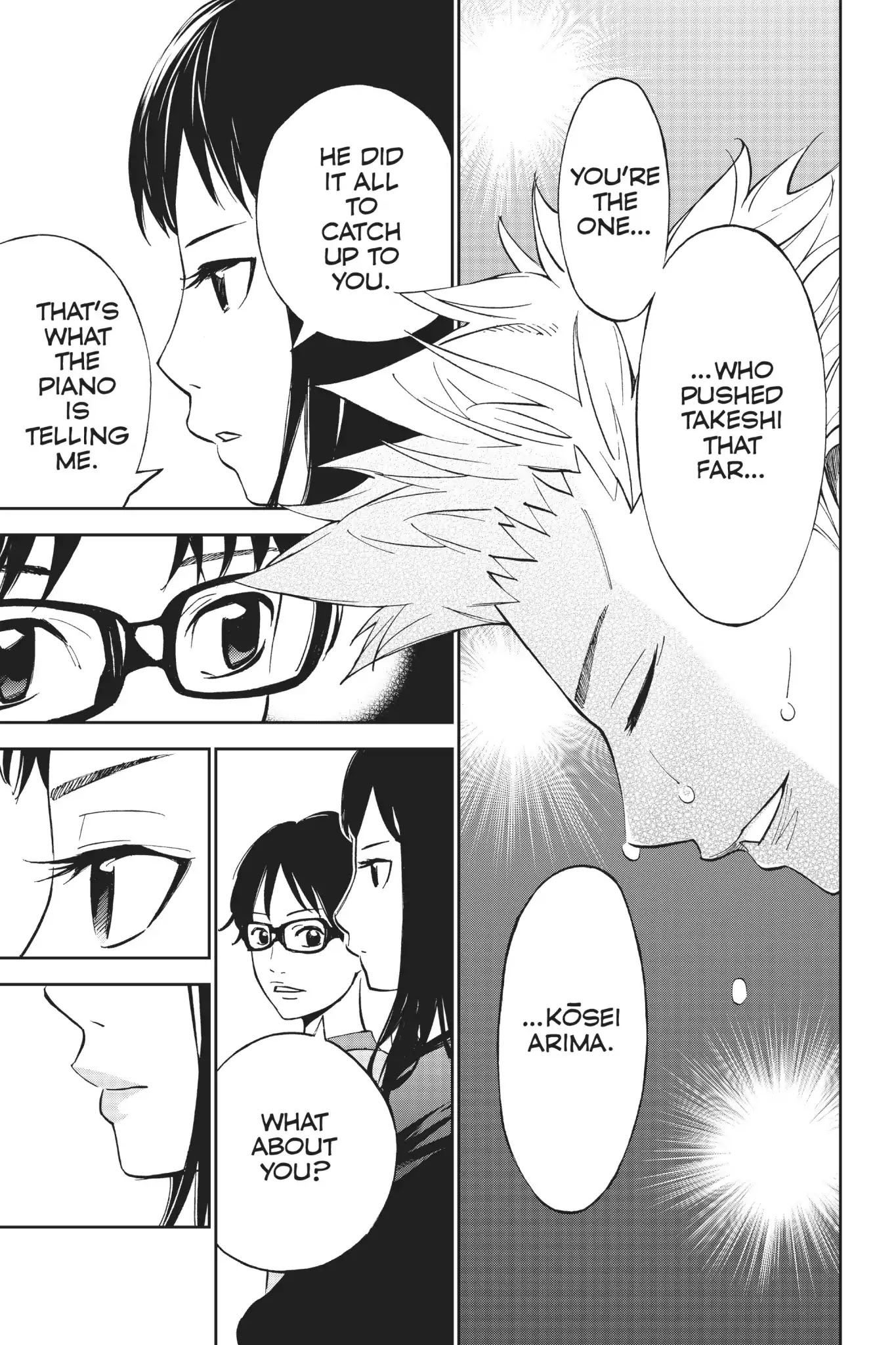 Shigatsu wa Kimi no Uso Chapter 13 page 10 - Chapter 13: Surge