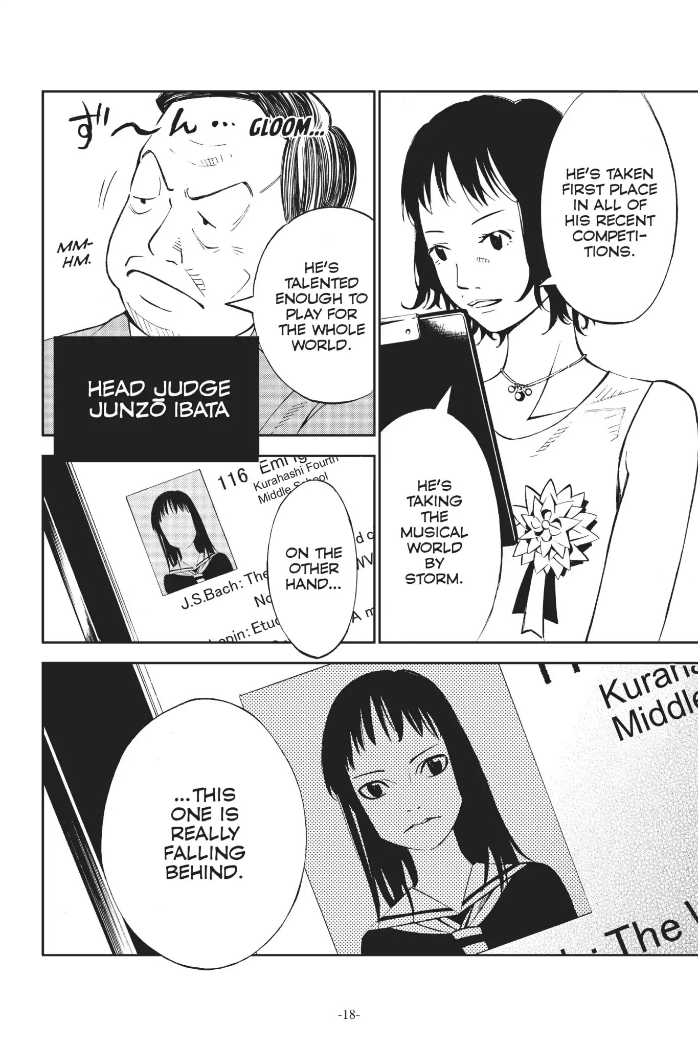 Shigatsu wa Kimi no Uso Chapter 13 page 15 - Chapter 13: Surge