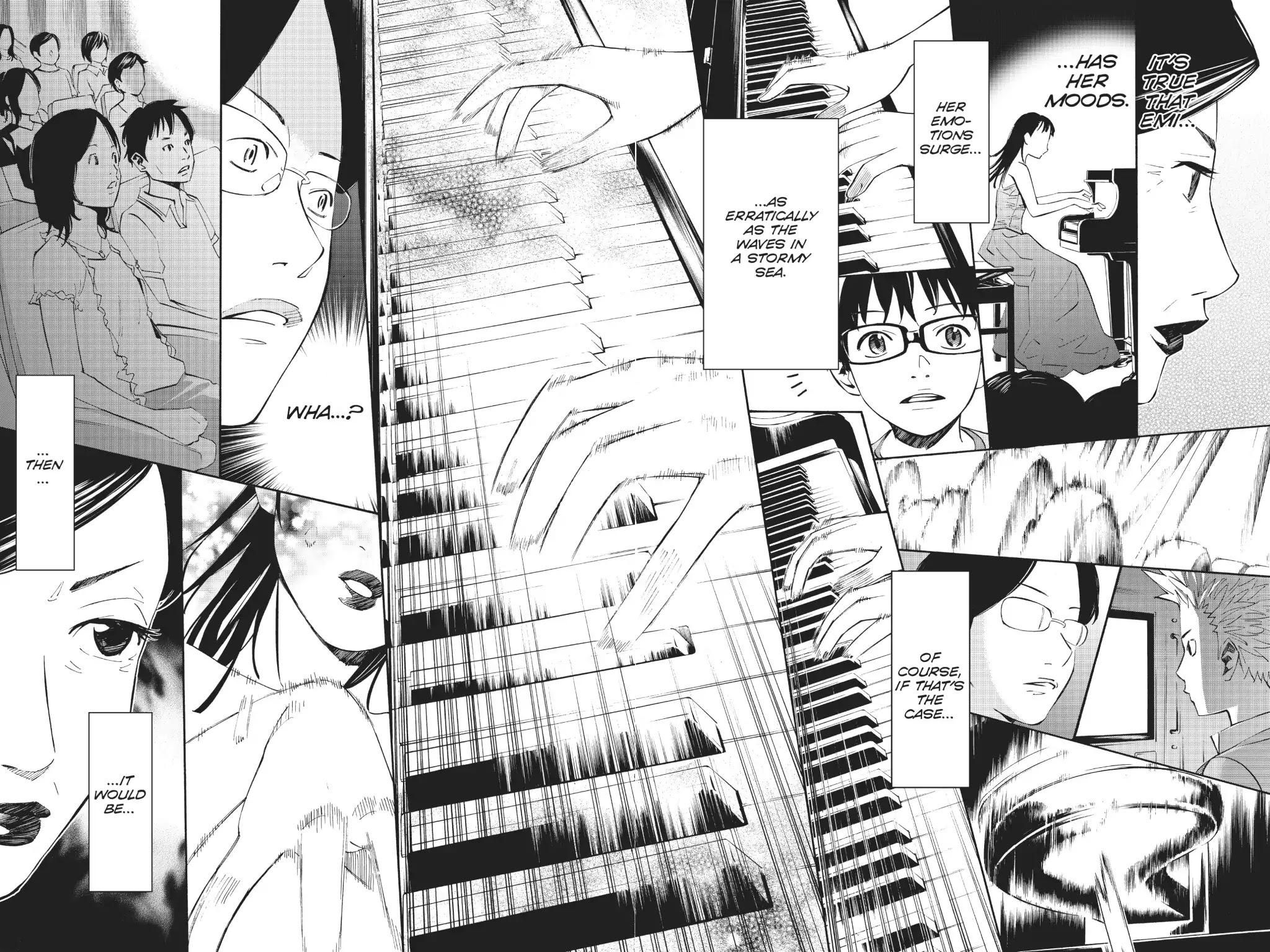 Shigatsu wa Kimi no Uso Chapter 13 page 34 - Chapter 13: Surge