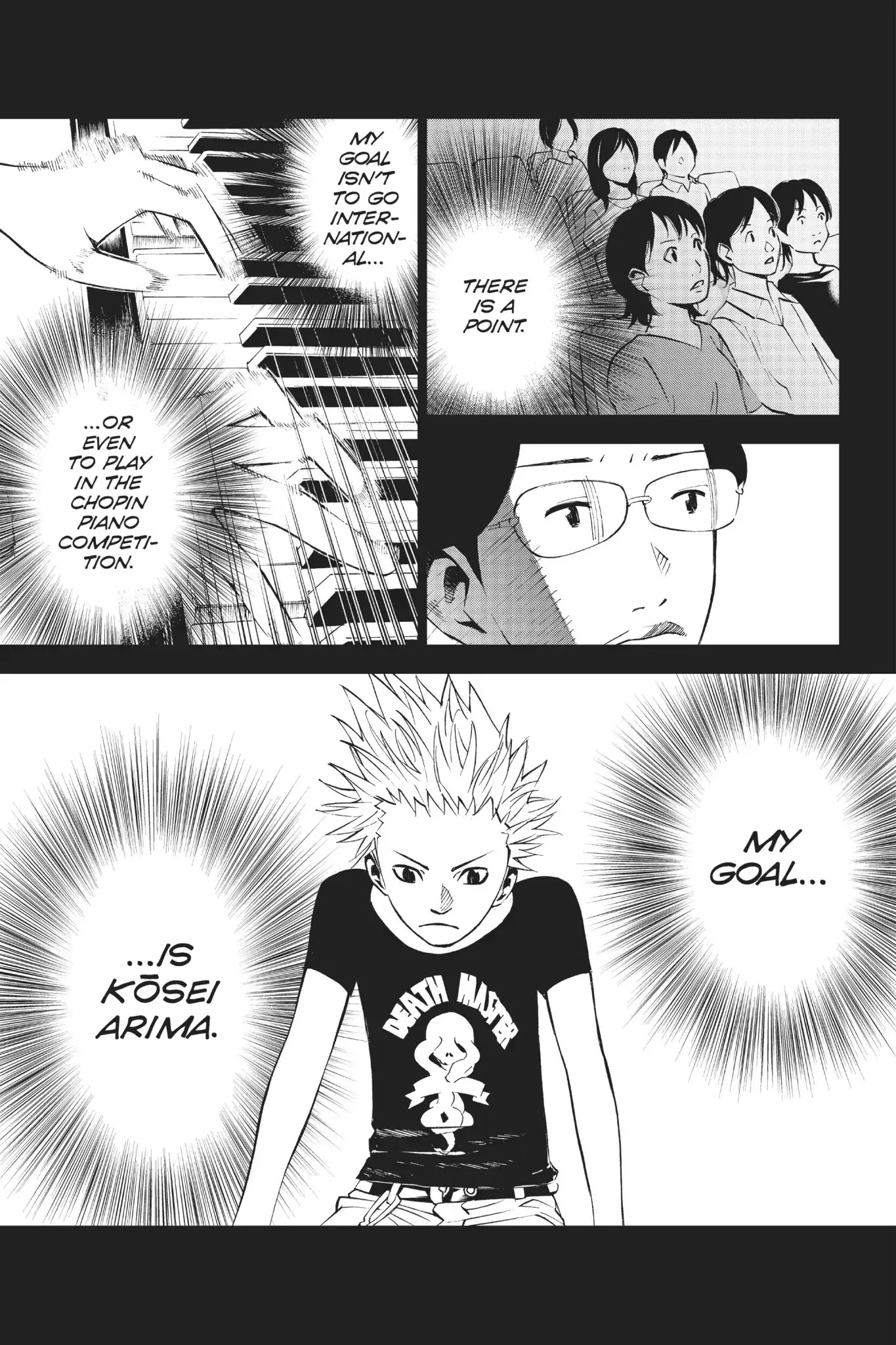 Shigatsu wa Kimi no Uso Chapter 13 page 6 - Chapter 13: Surge
