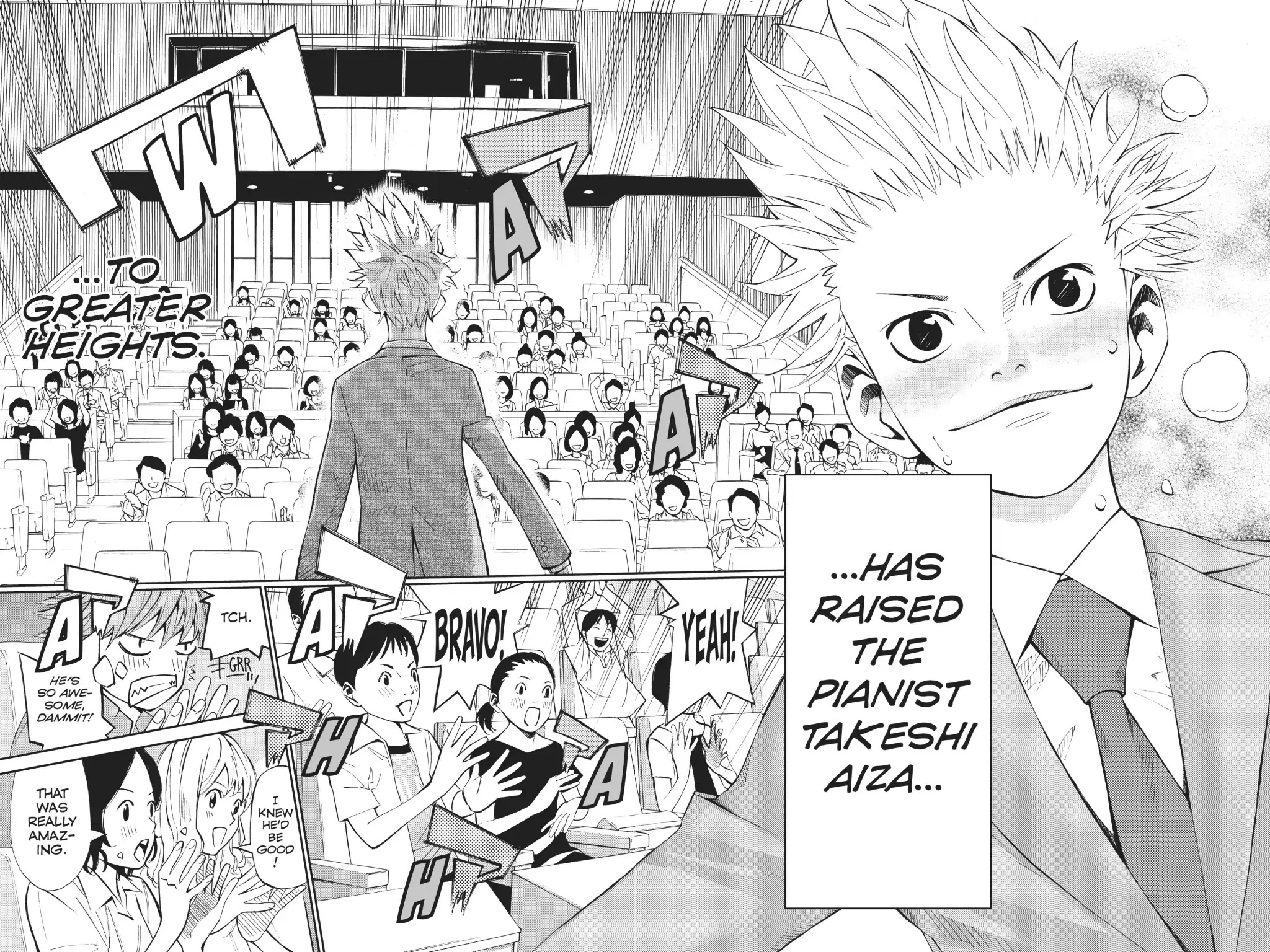 Shigatsu wa Kimi no Uso Chapter 13 page 8 - Chapter 13: Surge