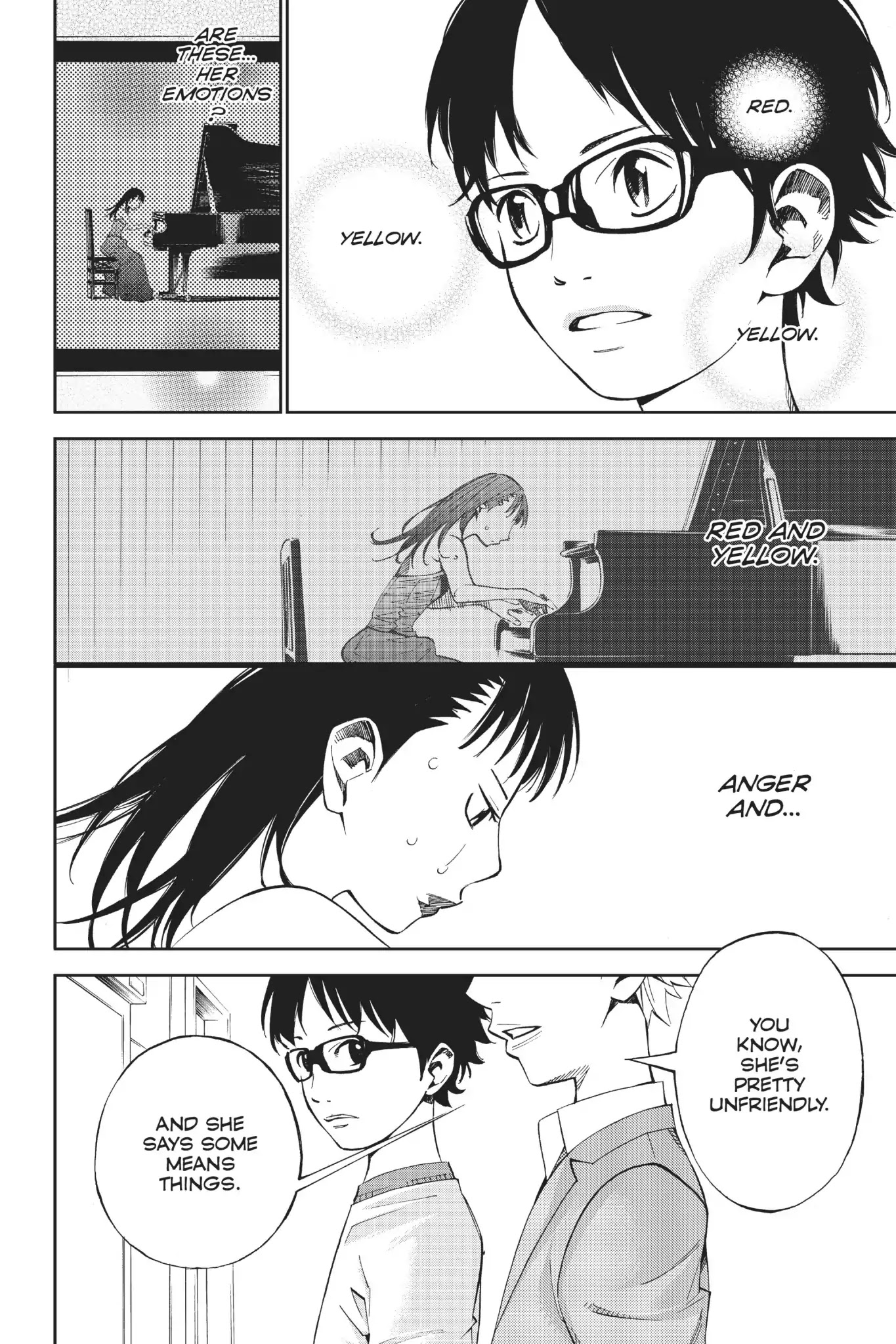 Shigatsu wa Kimi no Uso Chapter 14 page 15 - Chapter 14: Red and Yellow