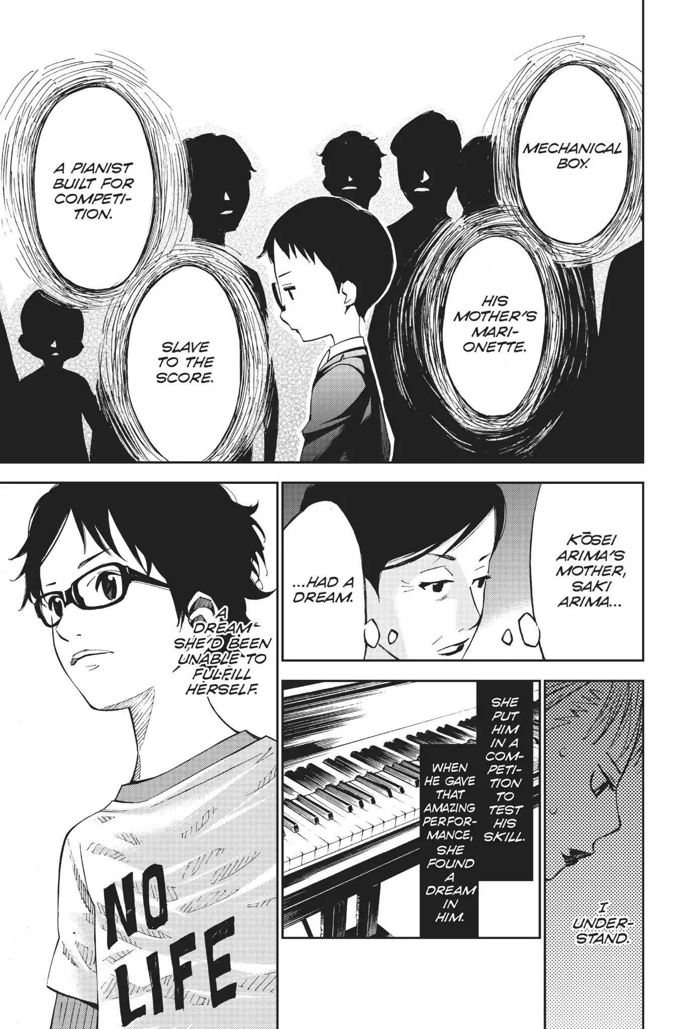 Shigatsu wa Kimi no Uso Chapter 14 page 21 - Chapter 14: Red and Yellow