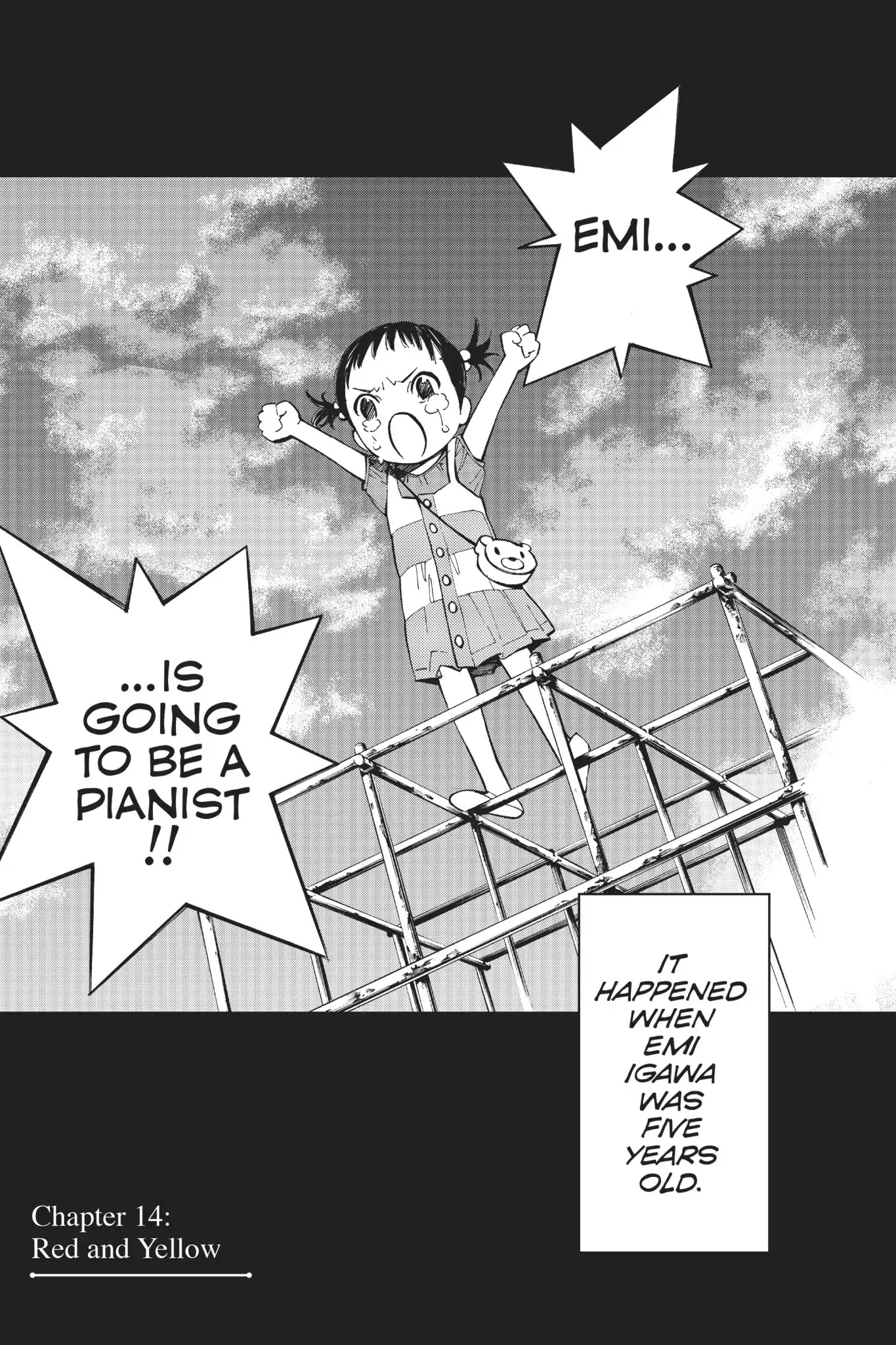Shigatsu wa Kimi no Uso Chapter 14 page 3 - Chapter 14: Red and Yellow