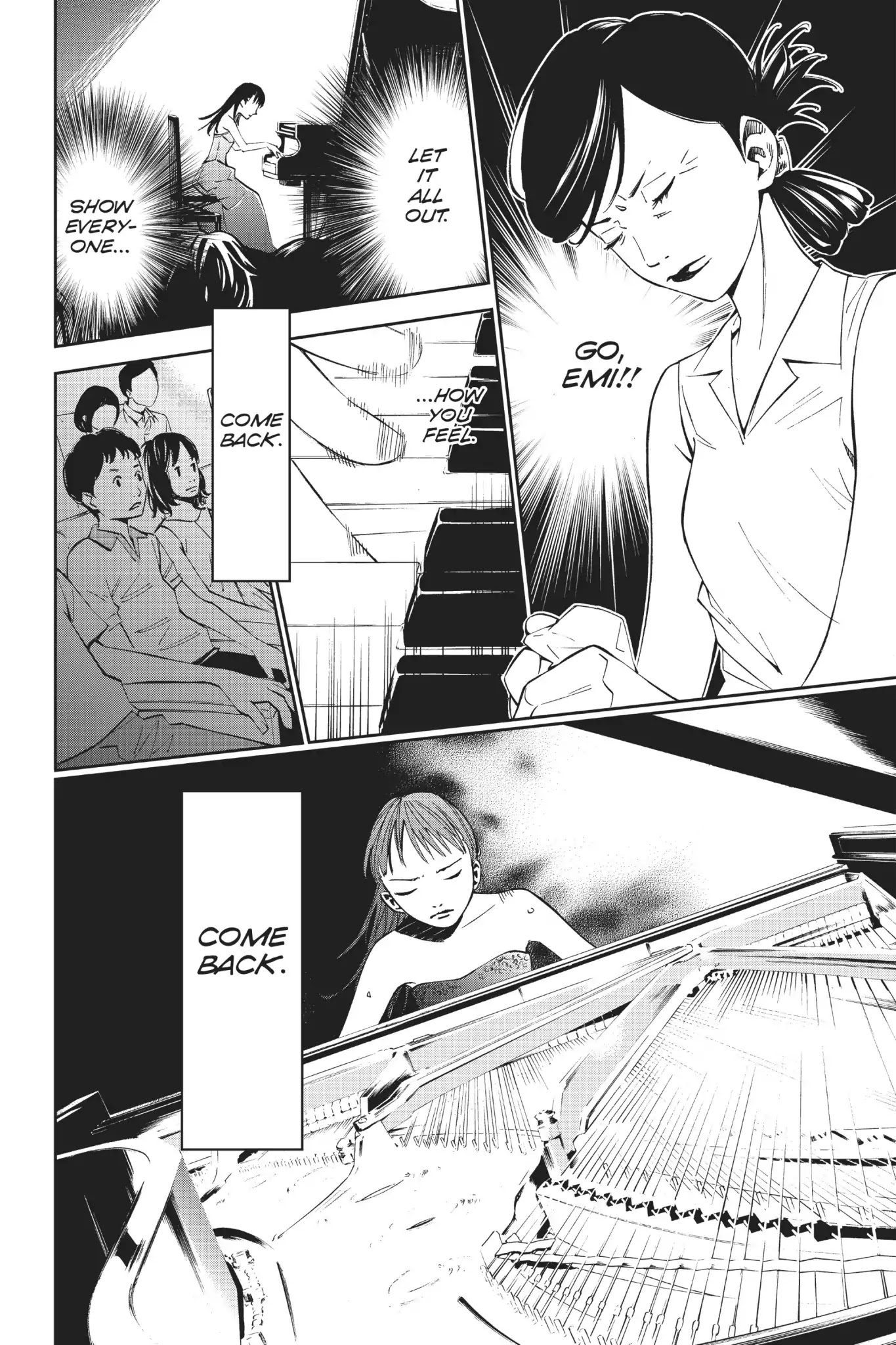 Shigatsu wa Kimi no Uso Chapter 14 page 8 - Chapter 14: Red and Yellow