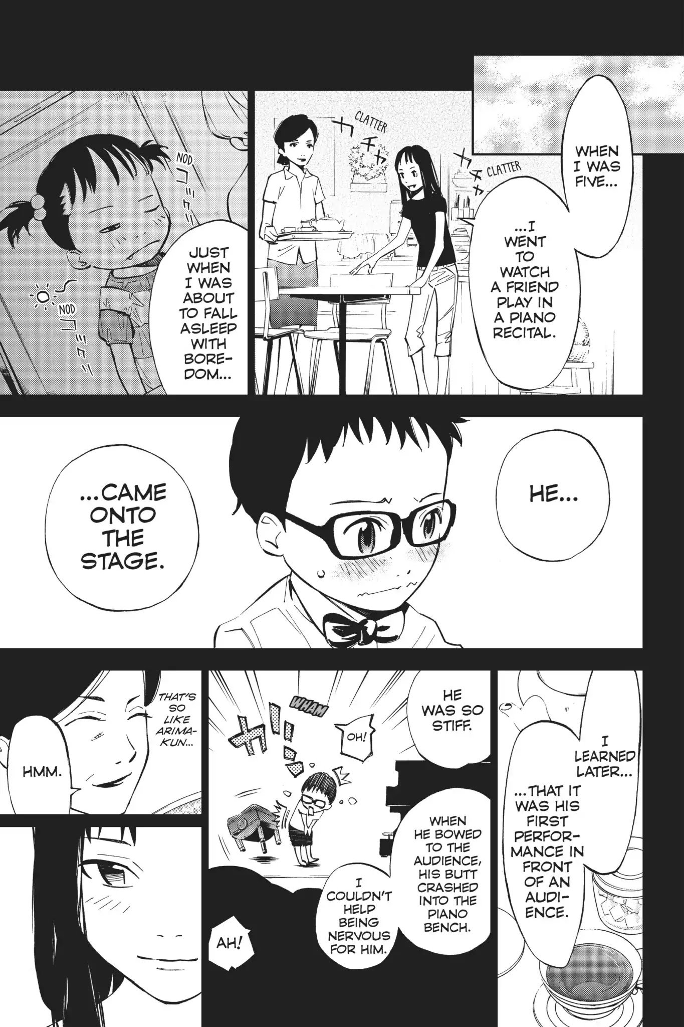 Shigatsu wa Kimi no Uso Chapter 14 page 9 - Chapter 14: Red and Yellow