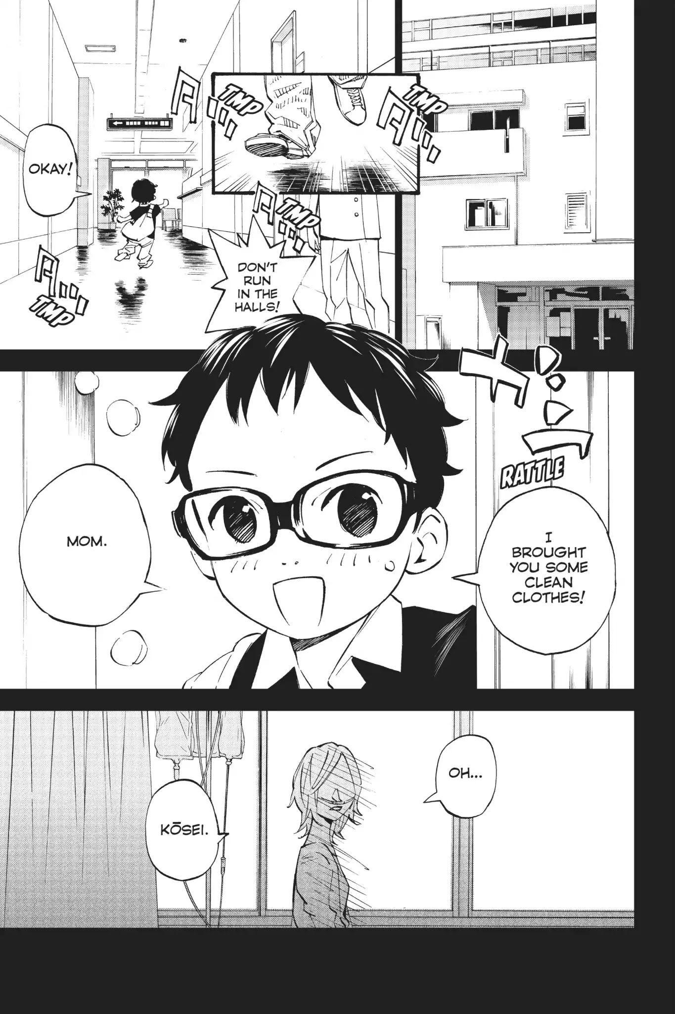 Shigatsu wa Kimi no Uso Chapter 16 page 1 - Chapter 16: Listen, Mama!