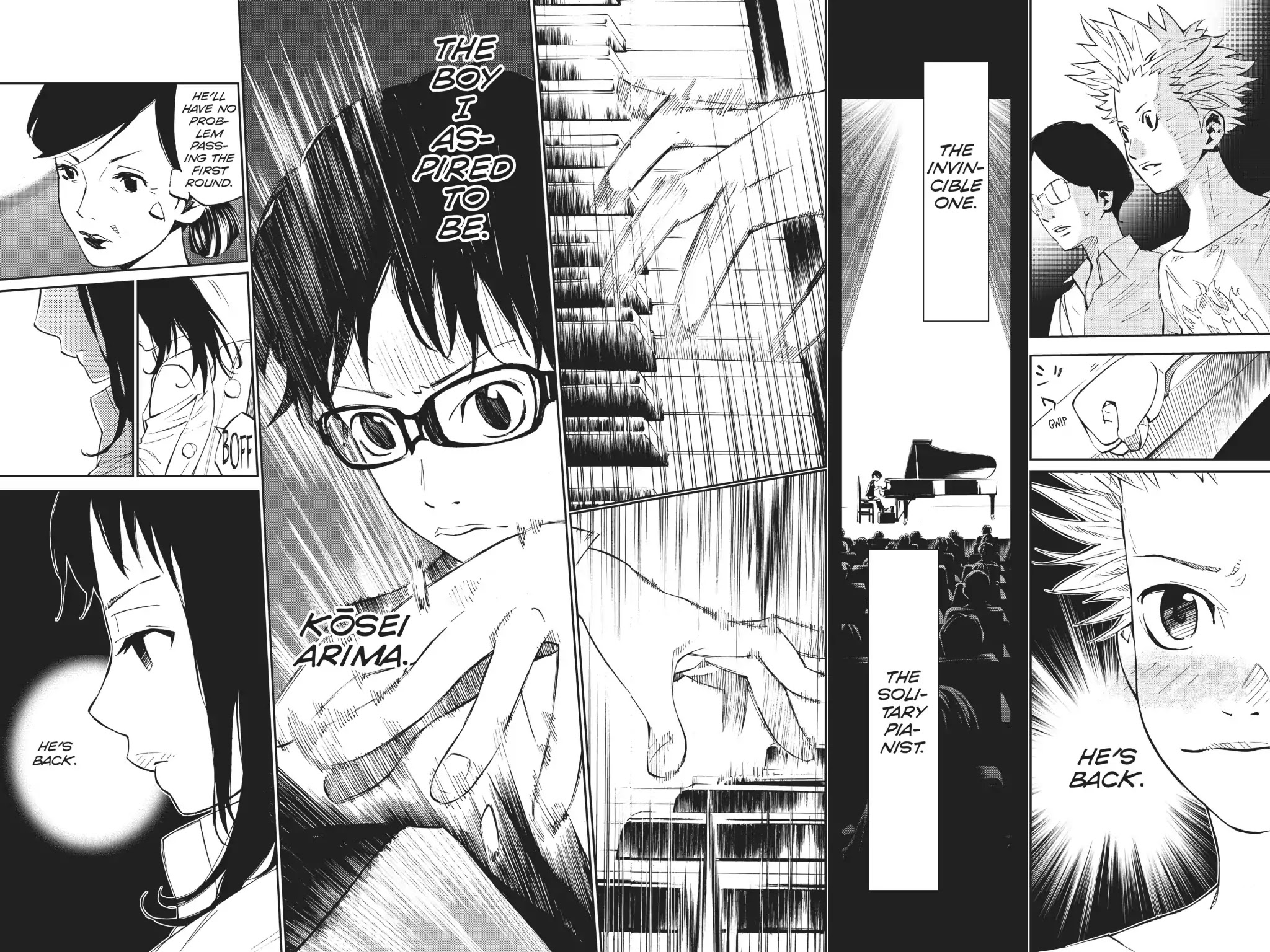 Shigatsu wa Kimi no Uso Chapter 16 page 11 - Chapter 16: Listen, Mama!