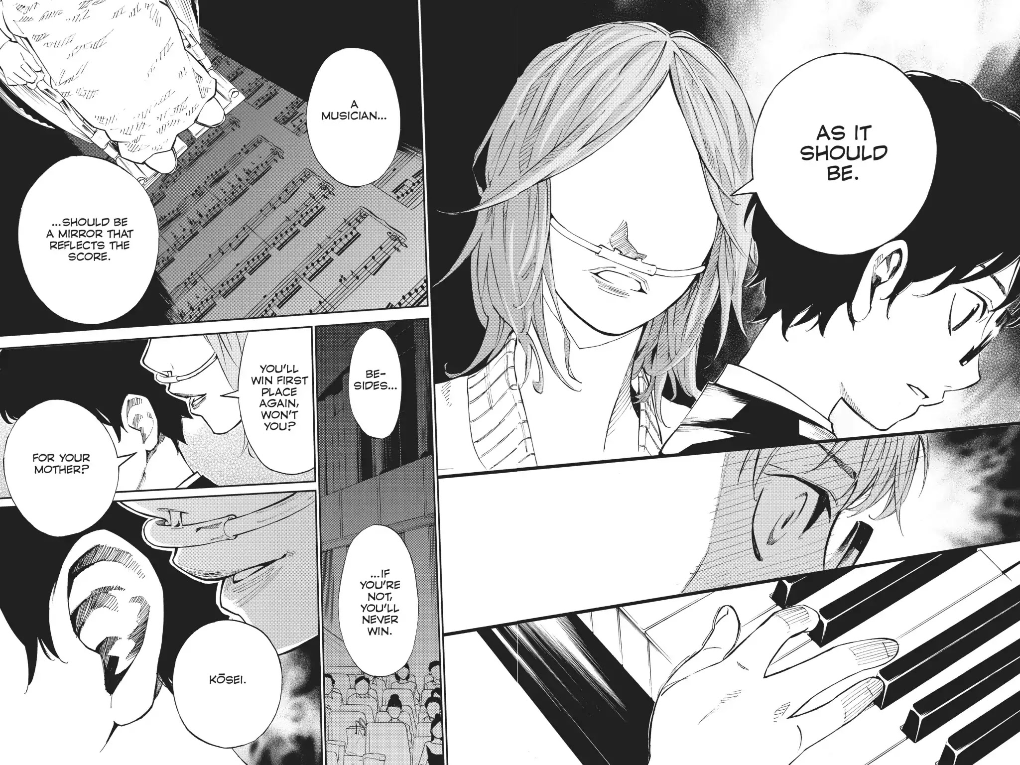 Shigatsu wa Kimi no Uso Chapter 16 page 14 - Chapter 16: Listen, Mama!