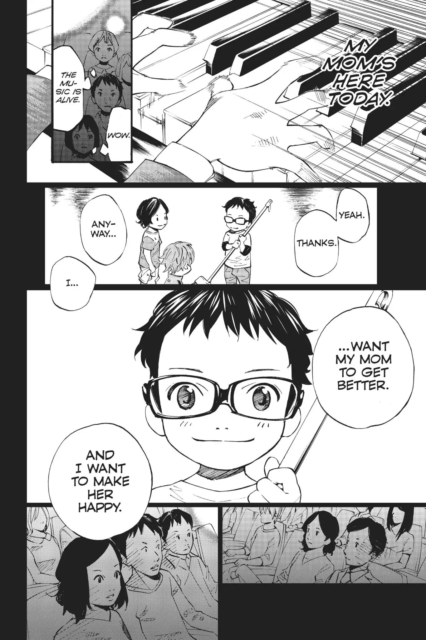 Shigatsu wa Kimi no Uso Chapter 16 page 23 - Chapter 16: Listen, Mama!