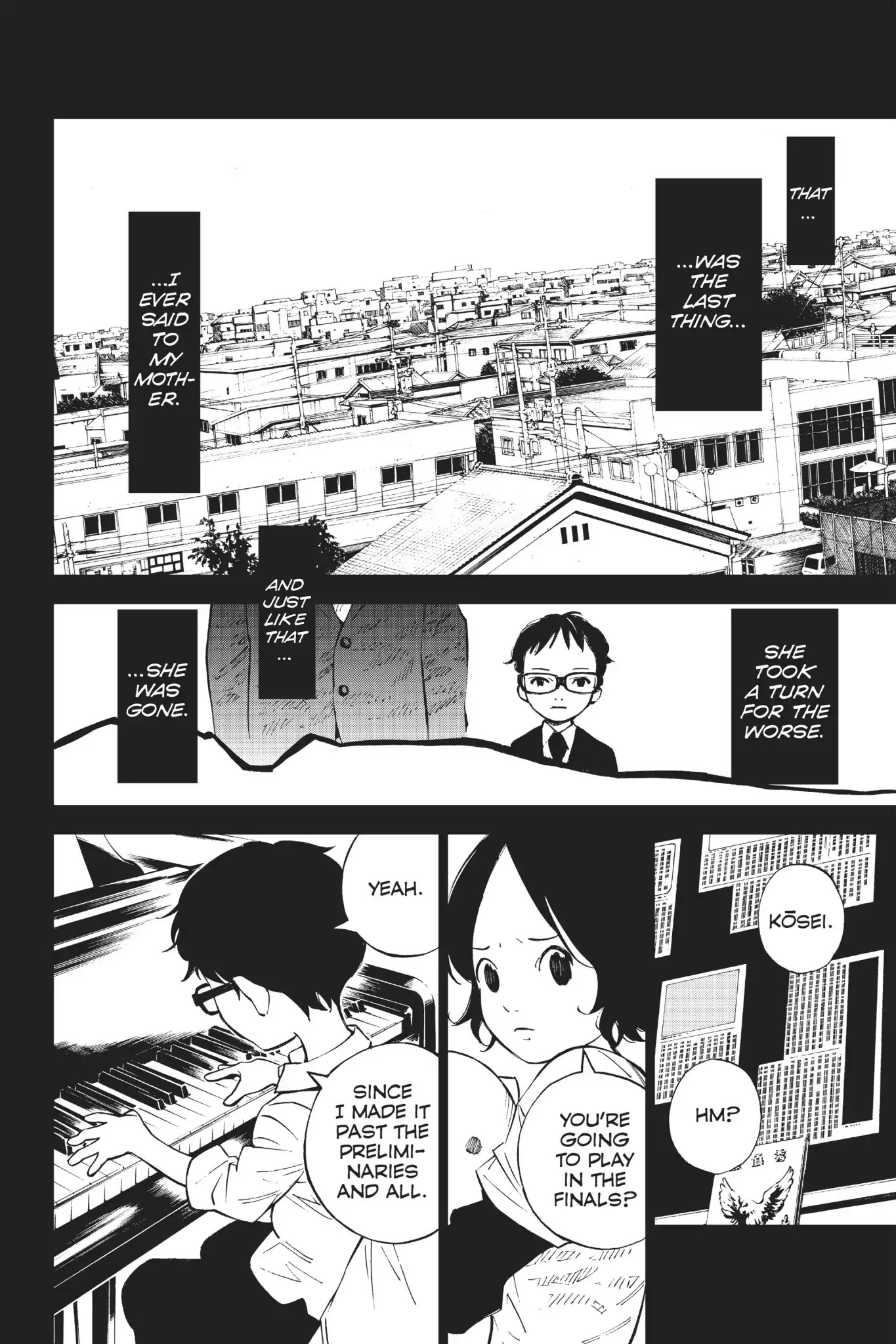 Shigatsu wa Kimi no Uso Chapter 16 page 31 - Chapter 16: Listen, Mama!