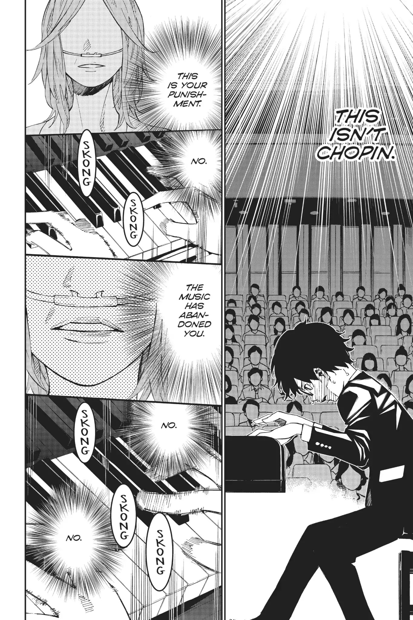 Shigatsu wa Kimi no Uso Chapter 17 page 19 - Chapter 17: Falling