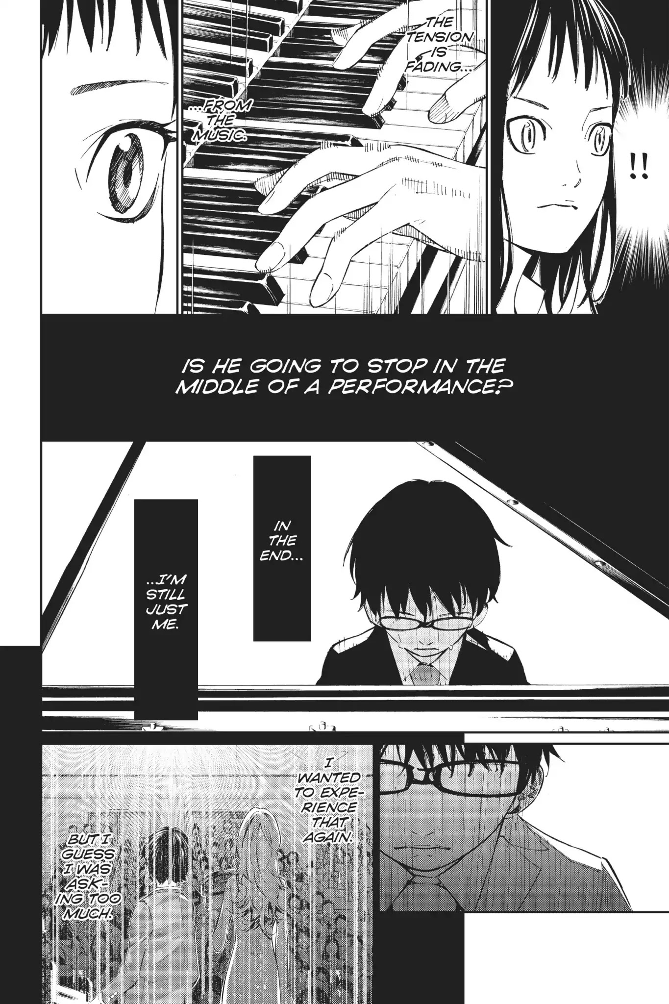 Shigatsu wa Kimi no Uso Chapter 17 page 23 - Chapter 17: Falling
