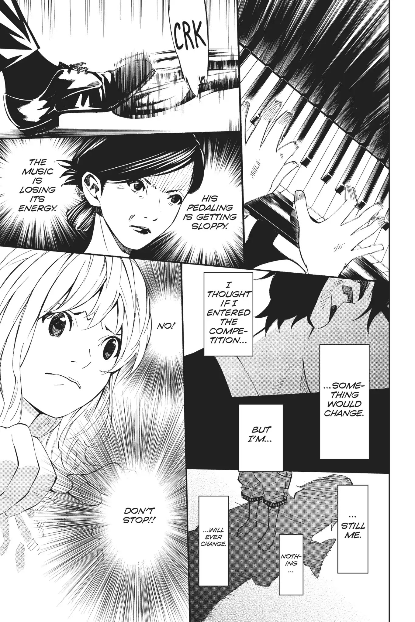 Shigatsu wa Kimi no Uso Chapter 17 page 24 - Chapter 17: Falling