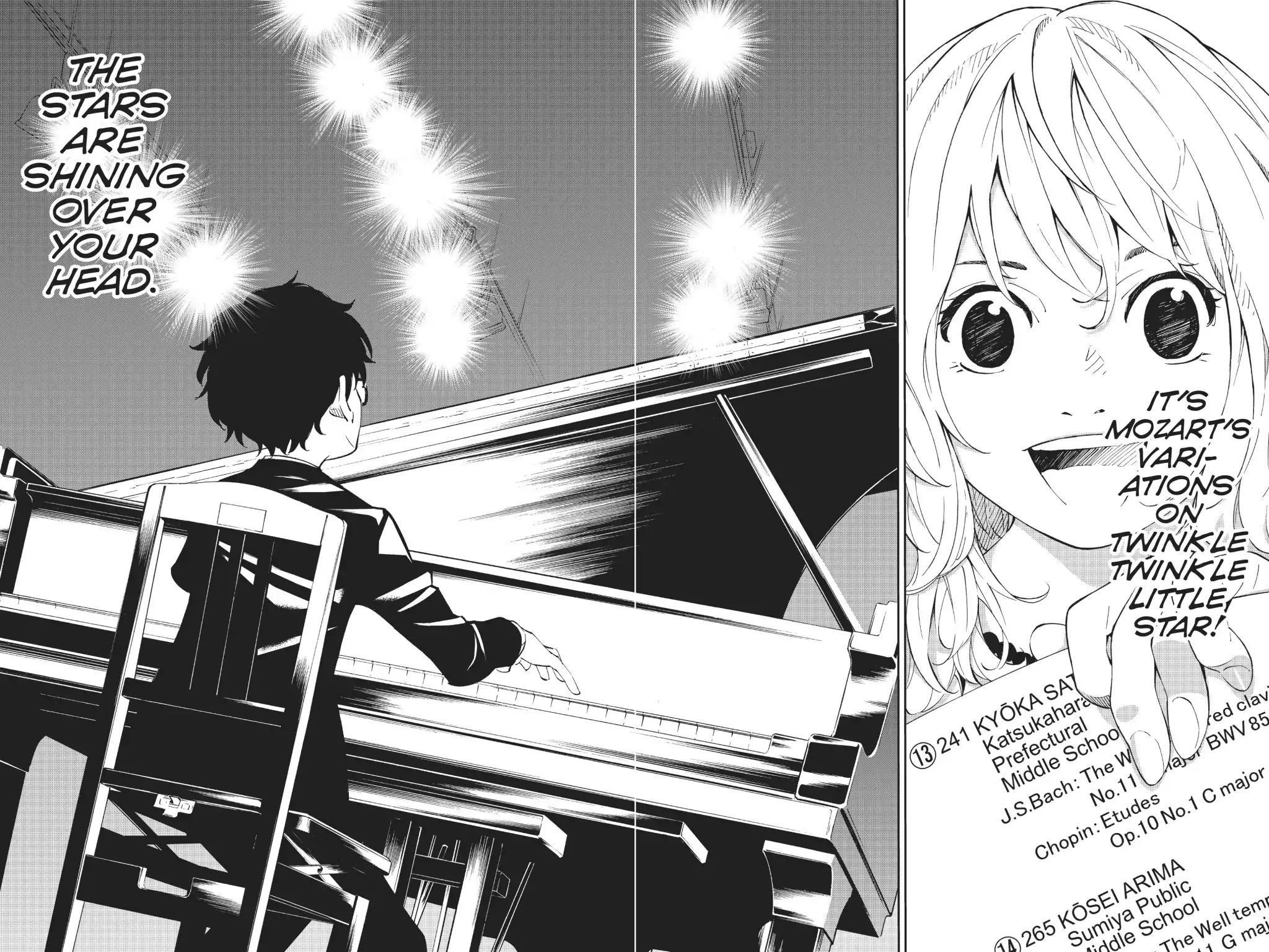 Shigatsu wa Kimi no Uso Chapter 17 page 27 - Chapter 17: Falling