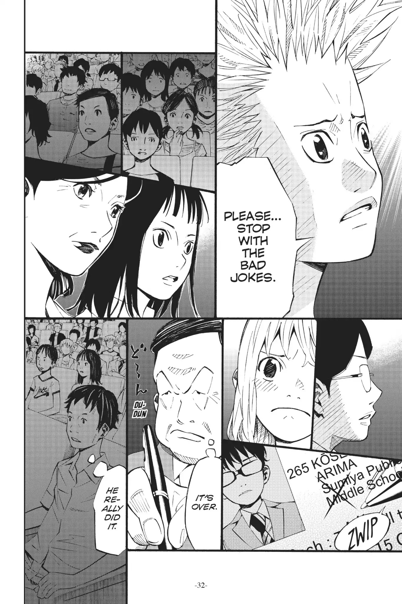 Shigatsu wa Kimi no Uso Chapter 17 page 30 - Chapter 17: Falling