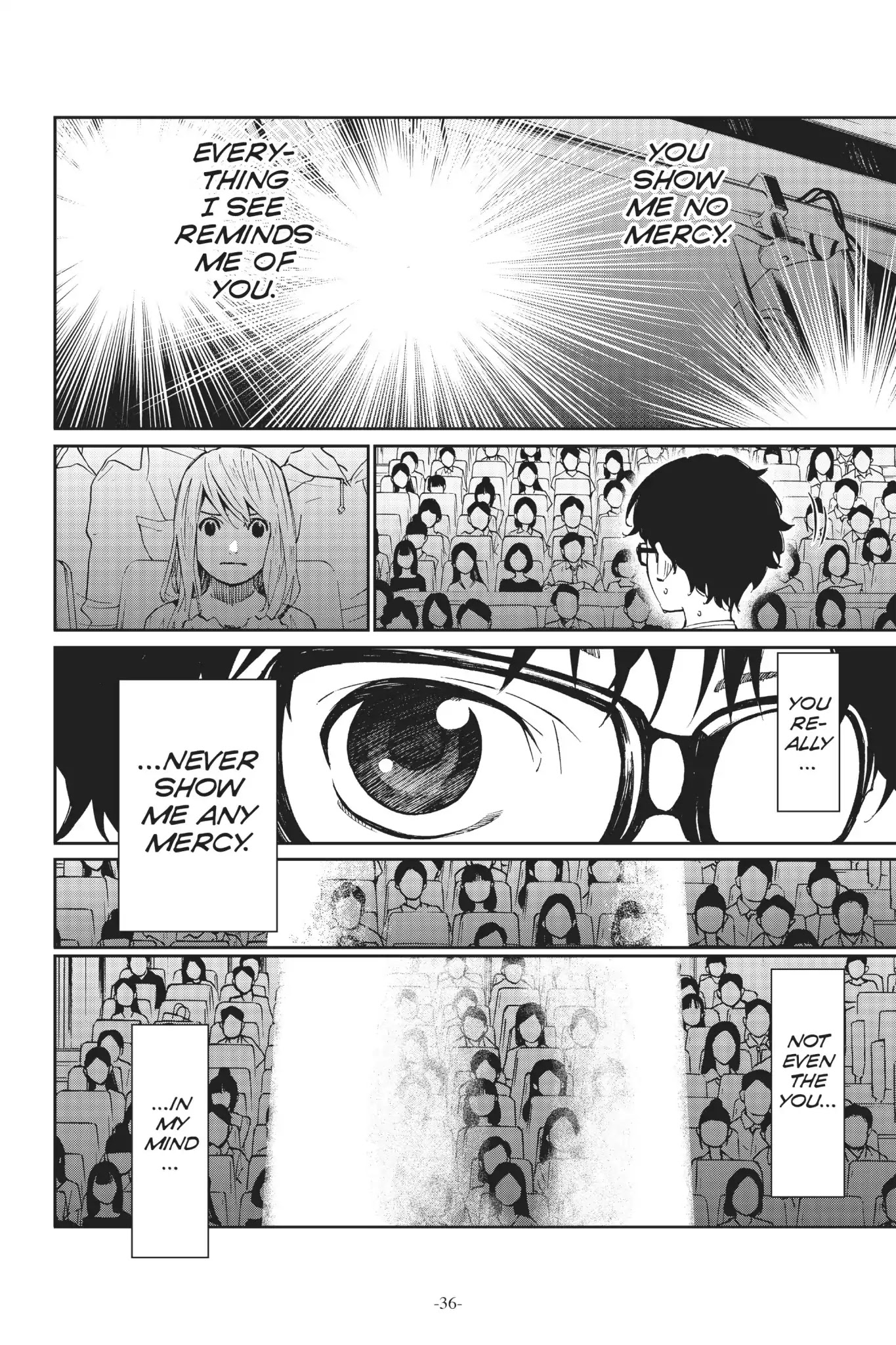 Shigatsu wa Kimi no Uso Chapter 17 page 34 - Chapter 17: Falling