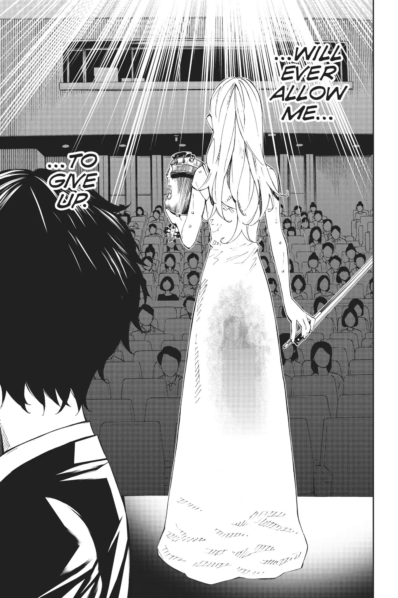 Shigatsu wa Kimi no Uso Chapter 17 page 35 - Chapter 17: Falling