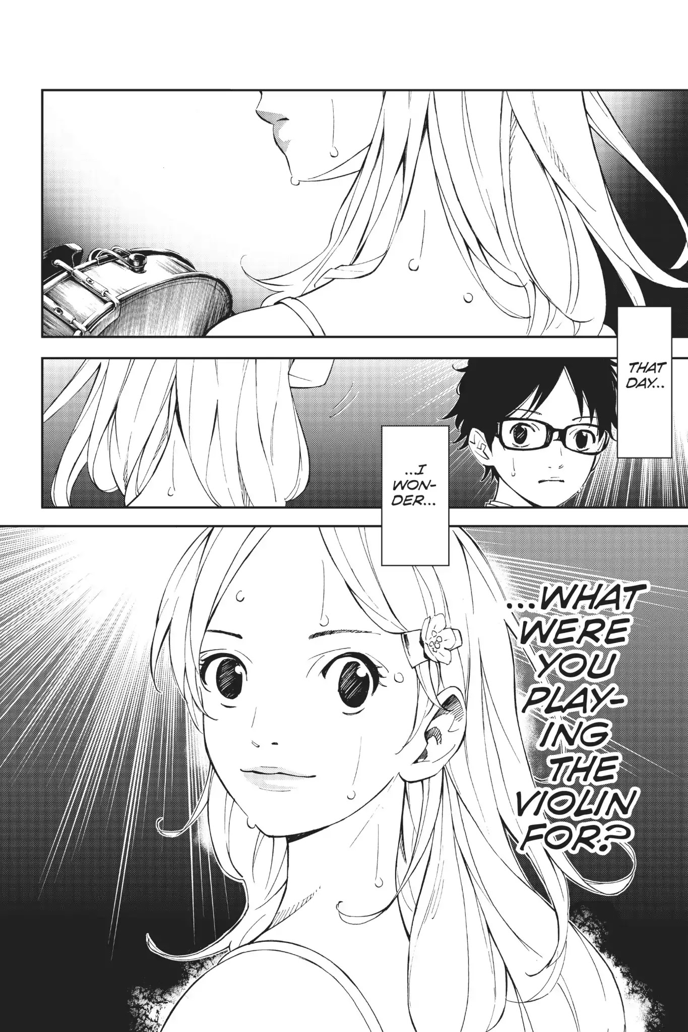 Shigatsu wa Kimi no Uso Chapter 17 page 36 - Chapter 17: Falling