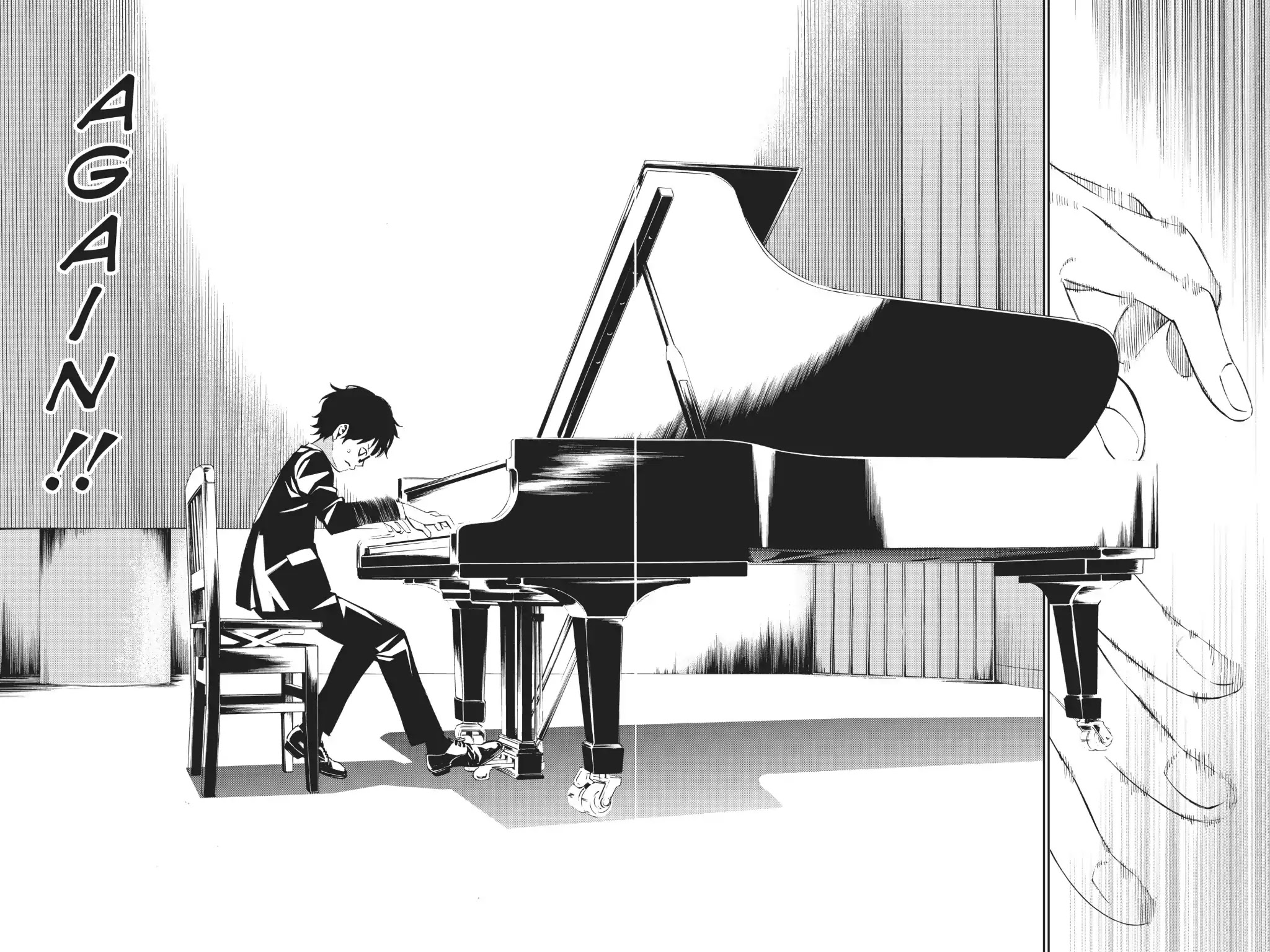 Shigatsu wa Kimi no Uso Chapter 17 page 38 - Chapter 17: Falling