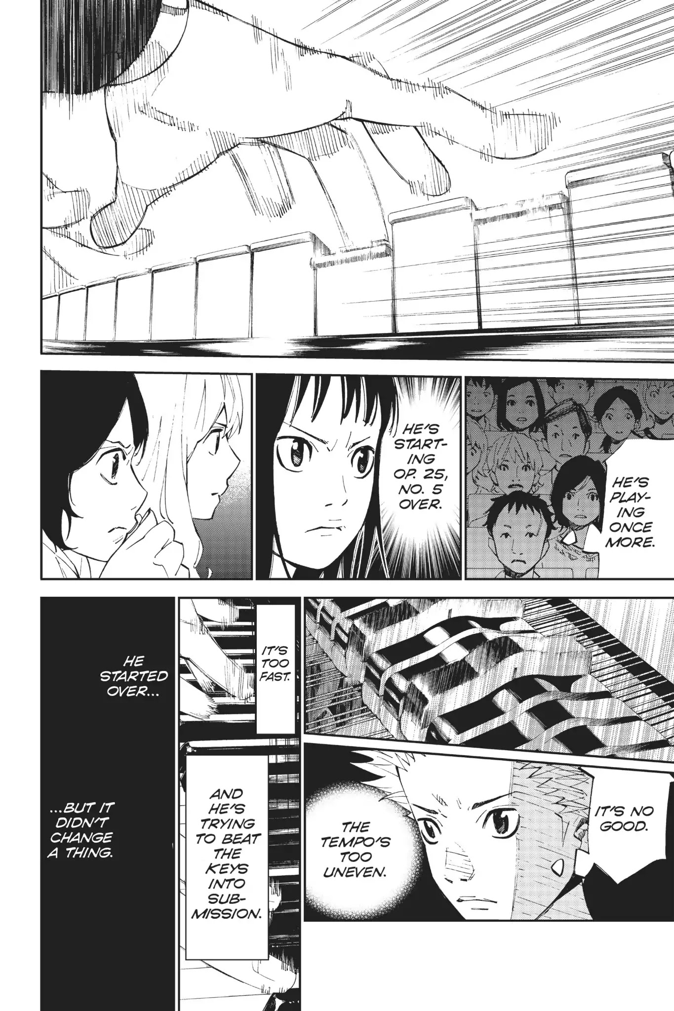 Shigatsu wa Kimi no Uso Chapter 17 page 39 - Chapter 17: Falling