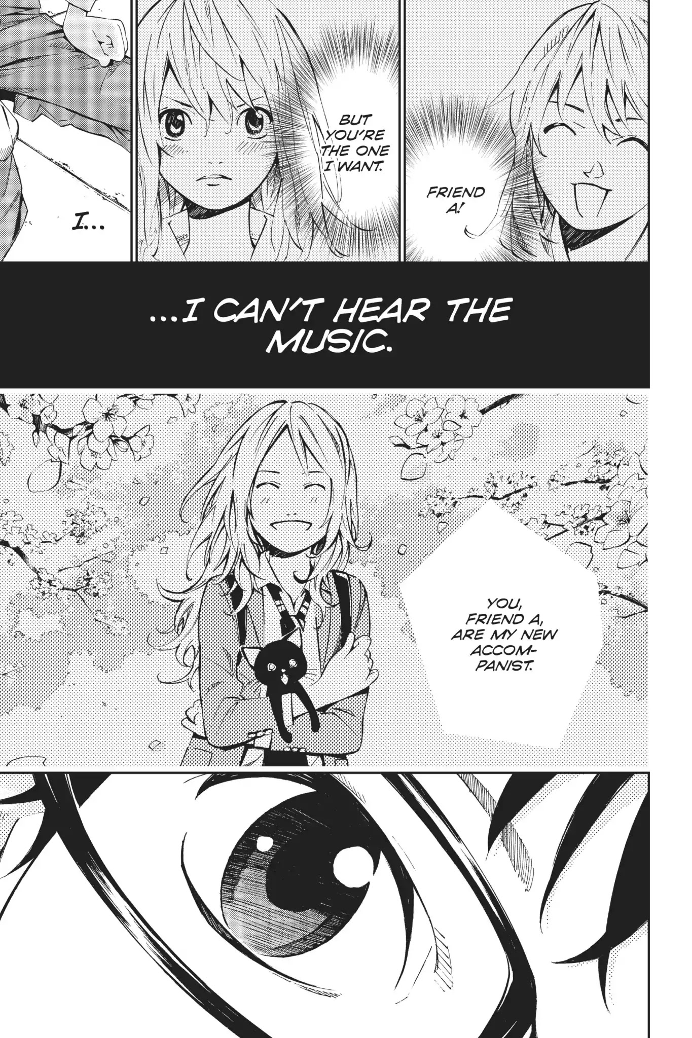 Shigatsu wa Kimi no Uso Chapter 17 page 42 - Chapter 17: Falling