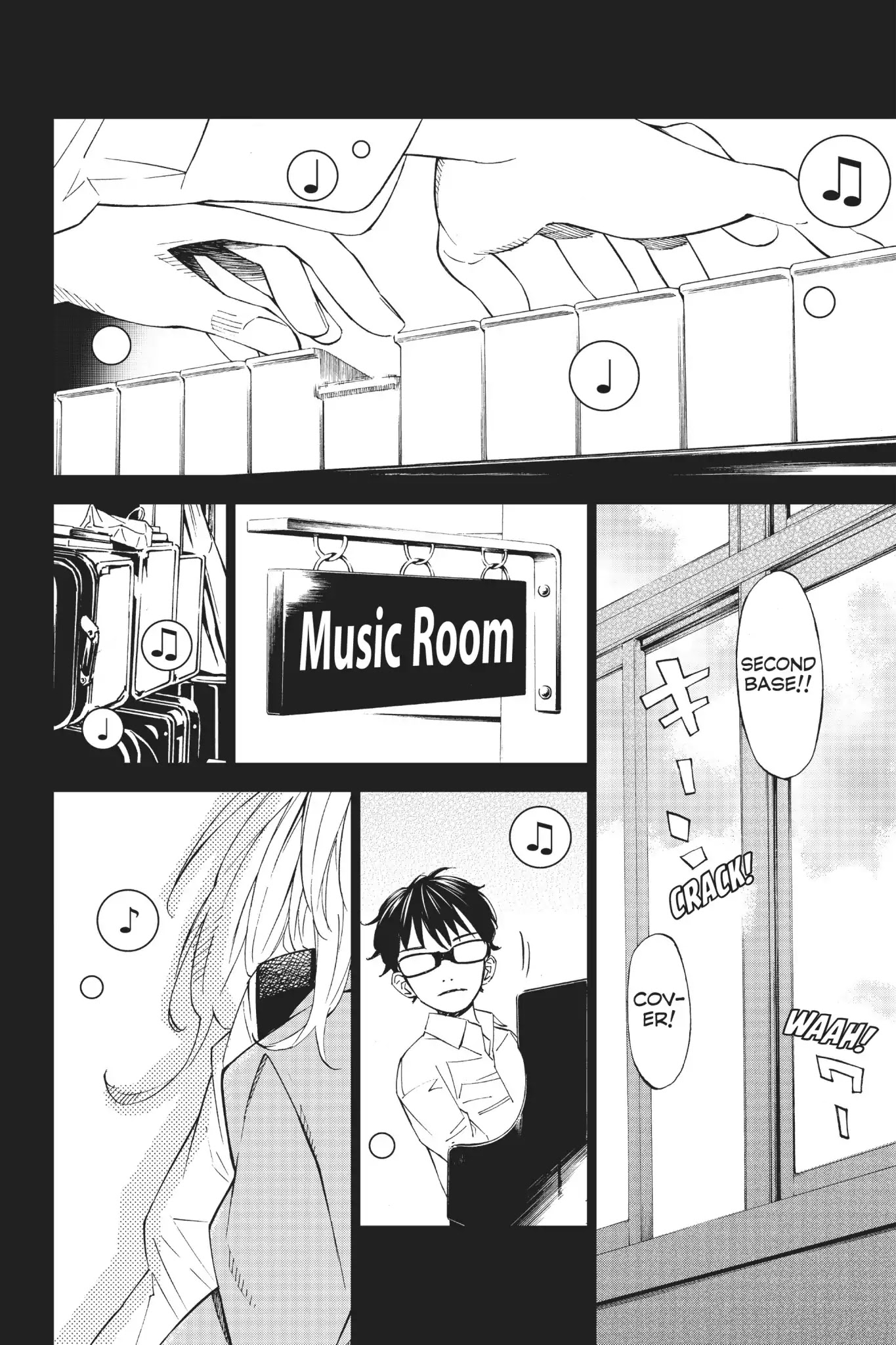 Shigatsu wa Kimi no Uso Chapter 18 page 12 - Chapter 18: The Scenery When I'm with You