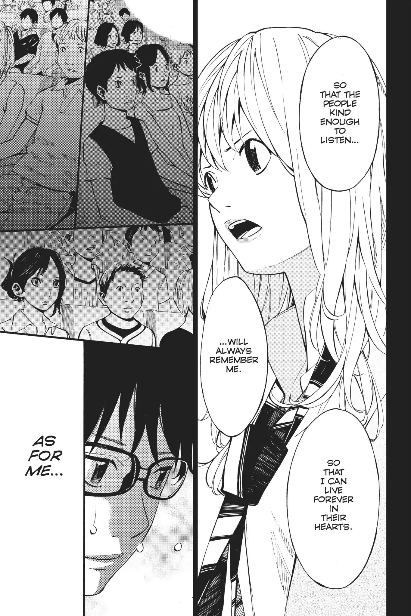 Shigatsu wa Kimi no Uso Chapter 18 page 15 - Chapter 18: The Scenery When I'm with You