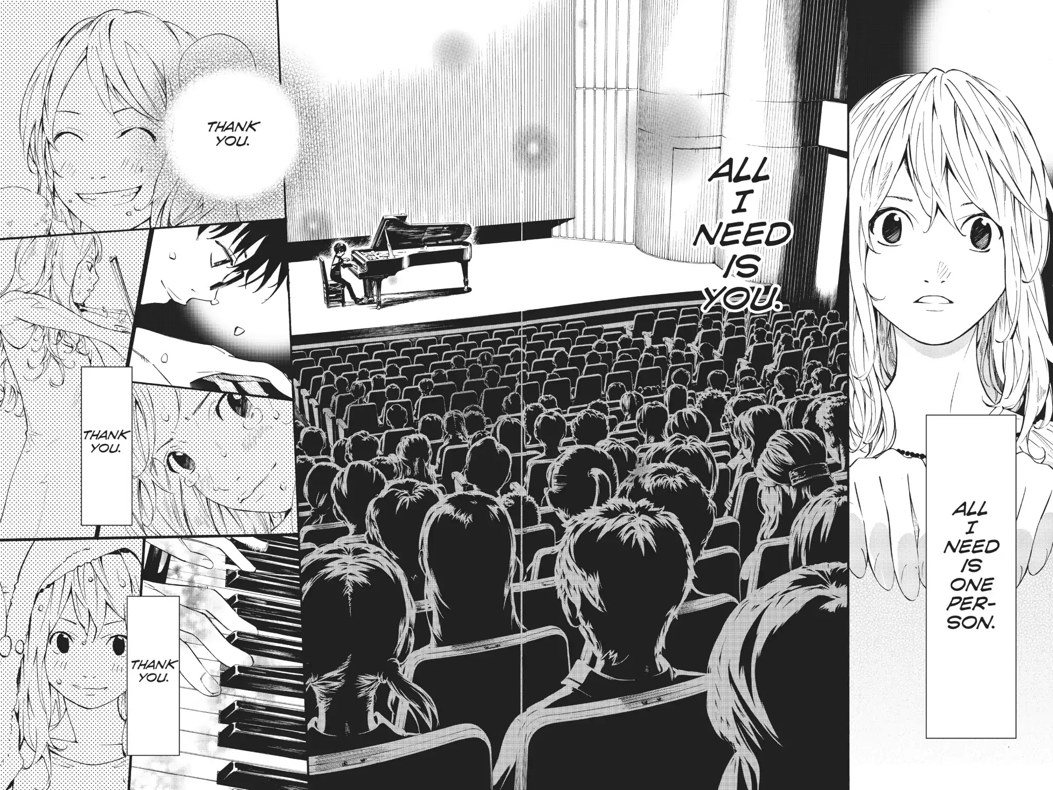 Shigatsu wa Kimi no Uso Chapter 18 page 16 - Chapter 18: The Scenery When I'm with You