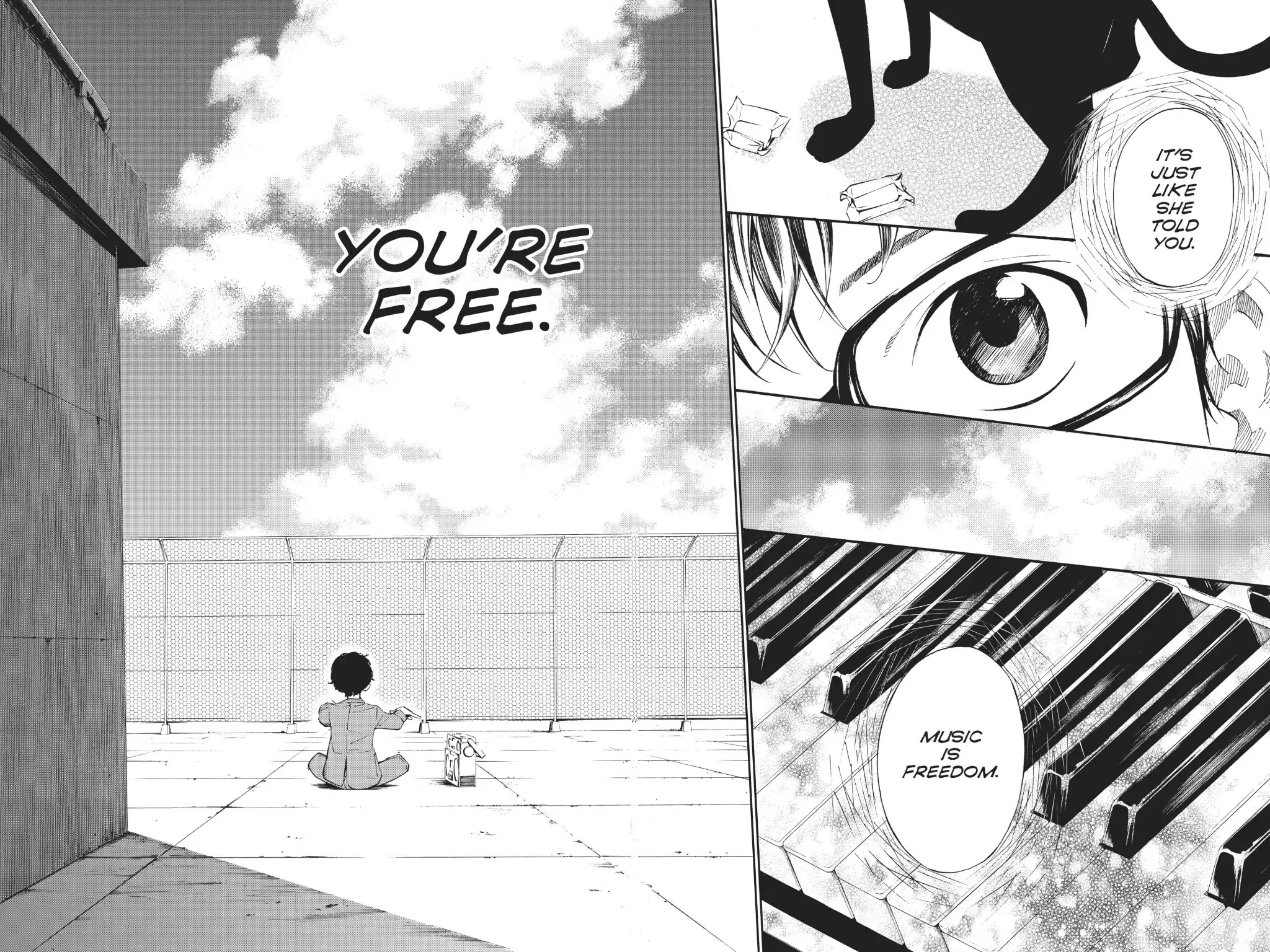 Shigatsu wa Kimi no Uso Chapter 18 page 22 - Chapter 18: The Scenery When I'm with You