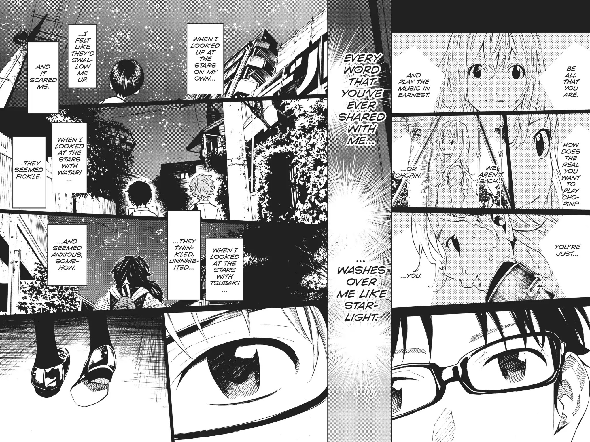 Shigatsu wa Kimi no Uso Chapter 18 page 7 - Chapter 18: The Scenery When I'm with You