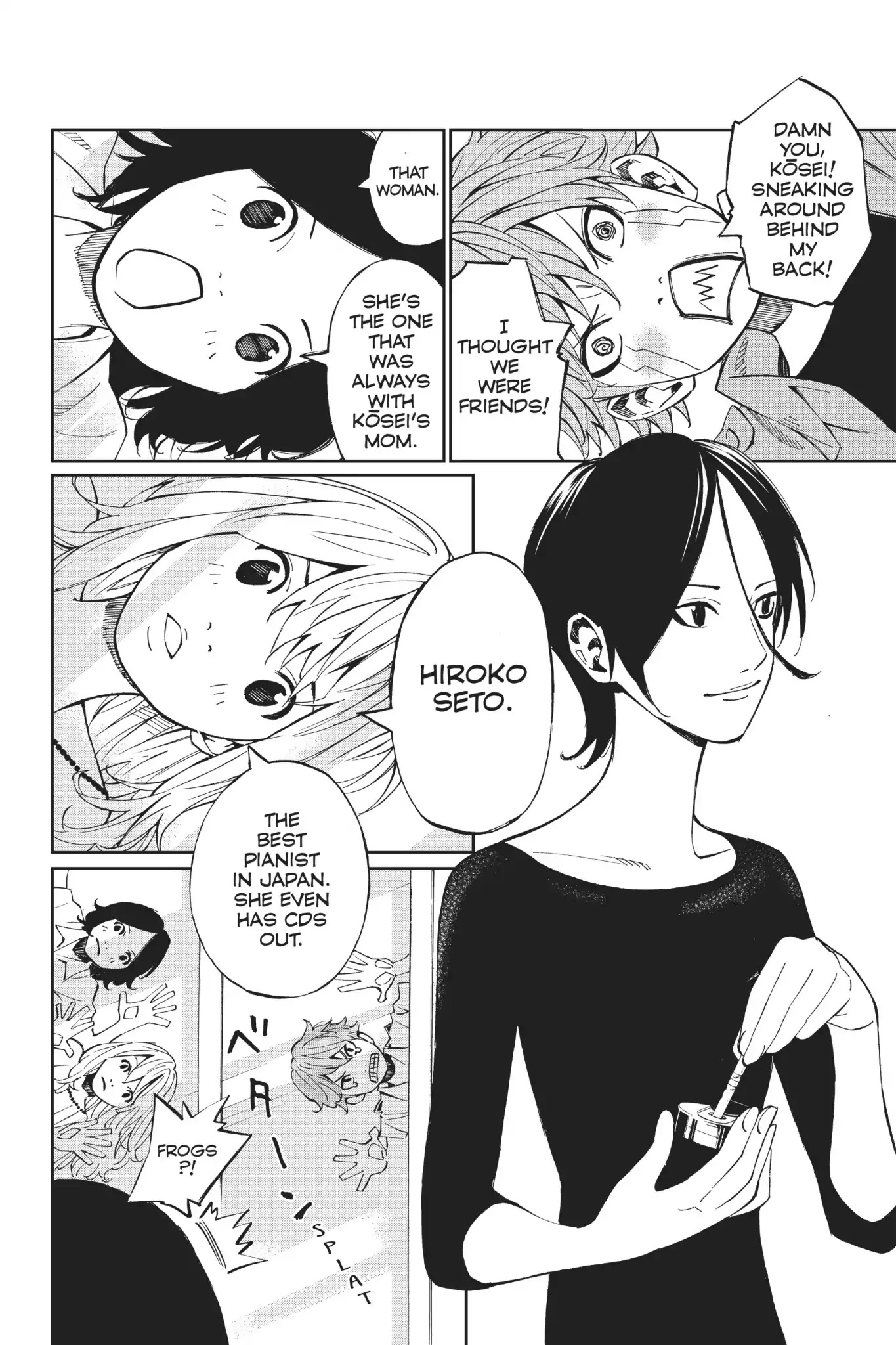 Shigatsu wa Kimi no Uso Chapter 19 page 13 - Chapter 19: Along The Railroad Track