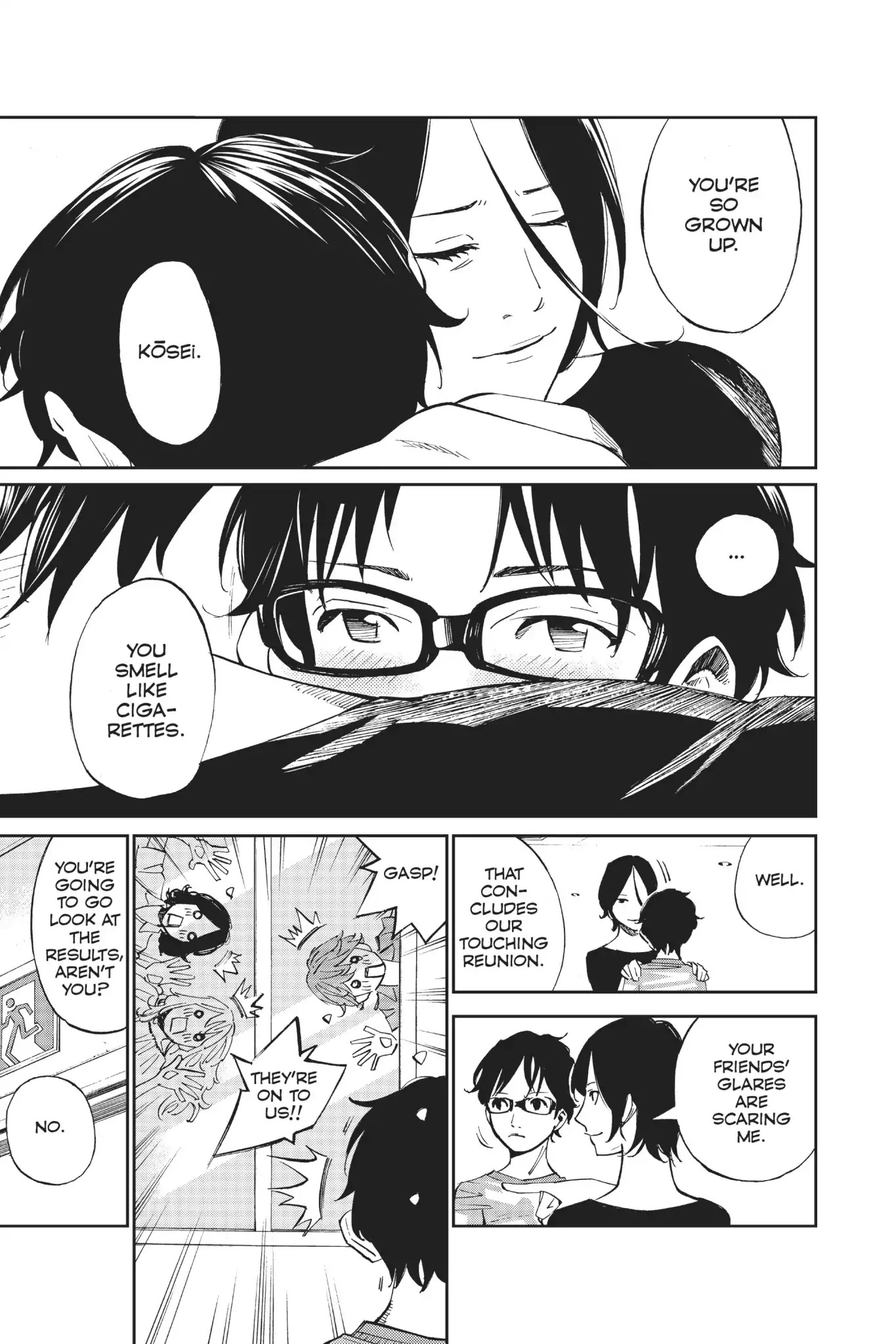 Shigatsu wa Kimi no Uso Chapter 19 page 18 - Chapter 19: Along The Railroad Track