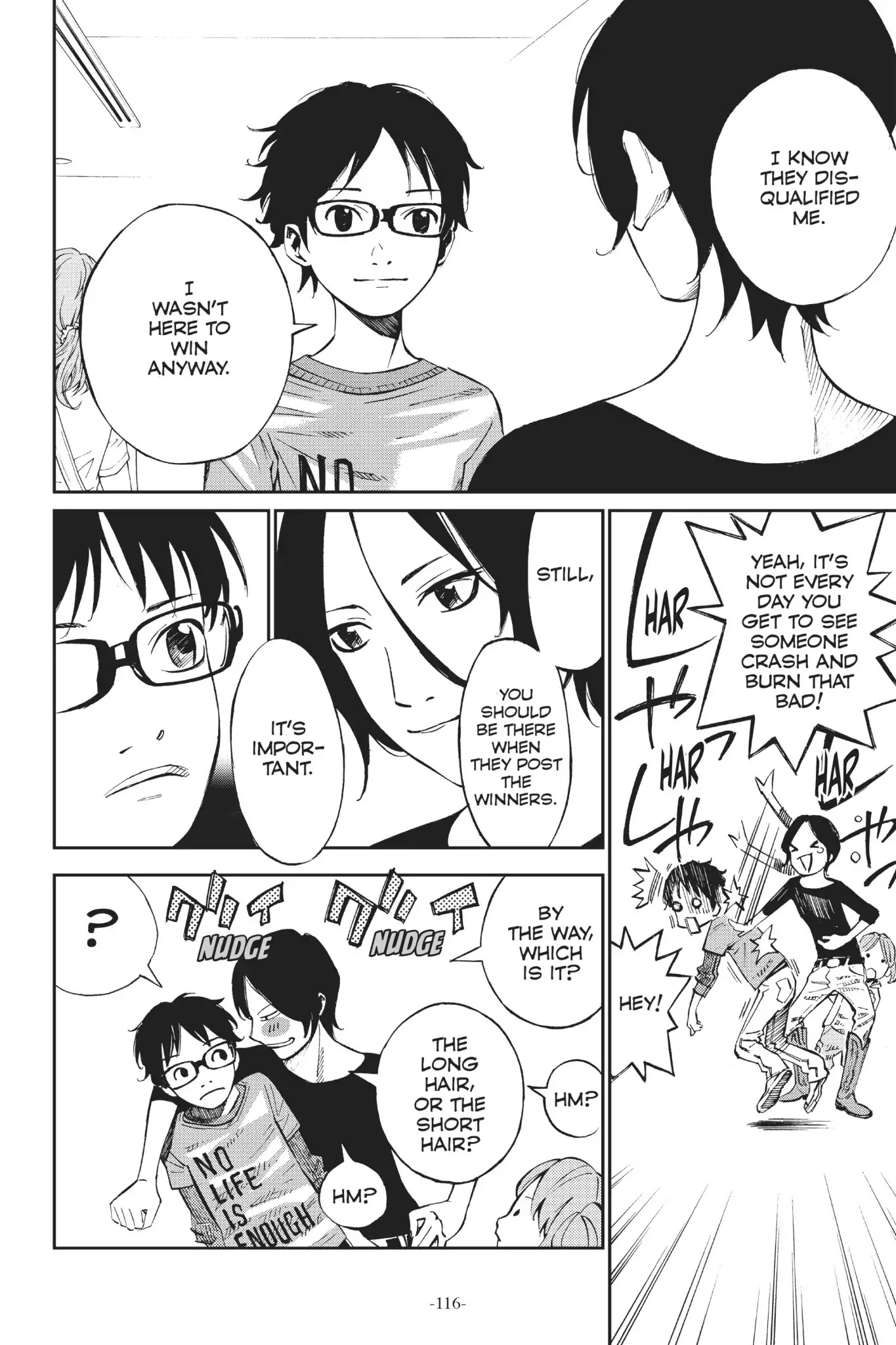 Shigatsu wa Kimi no Uso Chapter 19 page 19 - Chapter 19: Along The Railroad Track