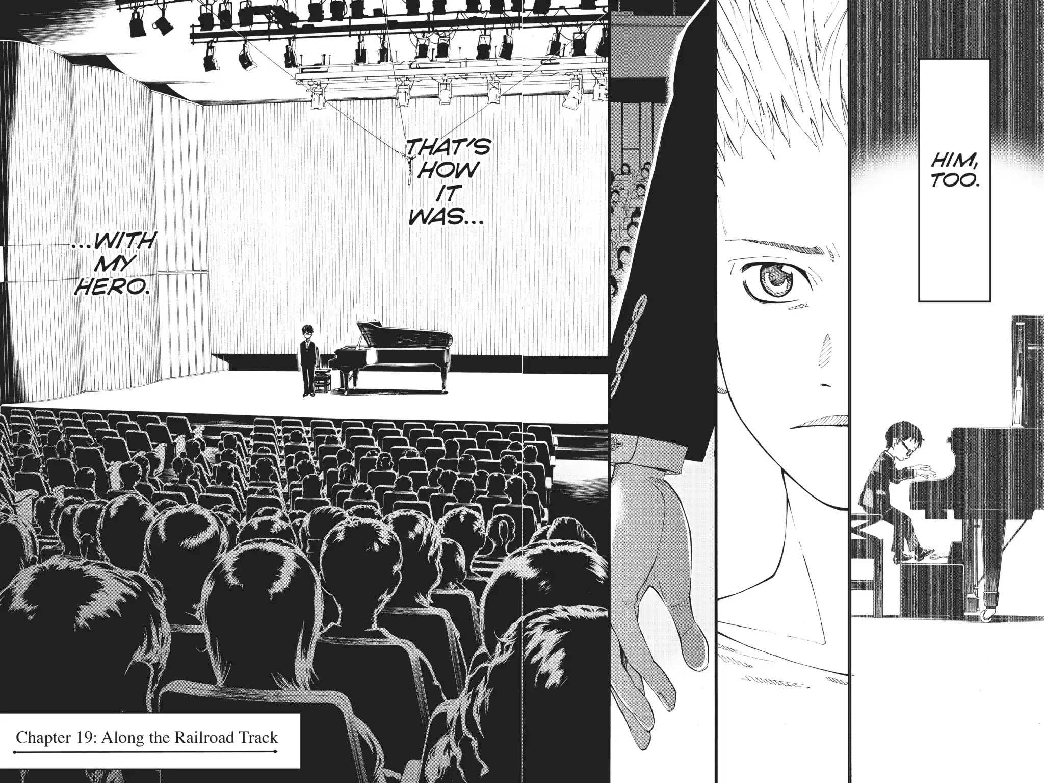 Shigatsu wa Kimi no Uso Chapter 19 page 2 - Chapter 19: Along The Railroad Track