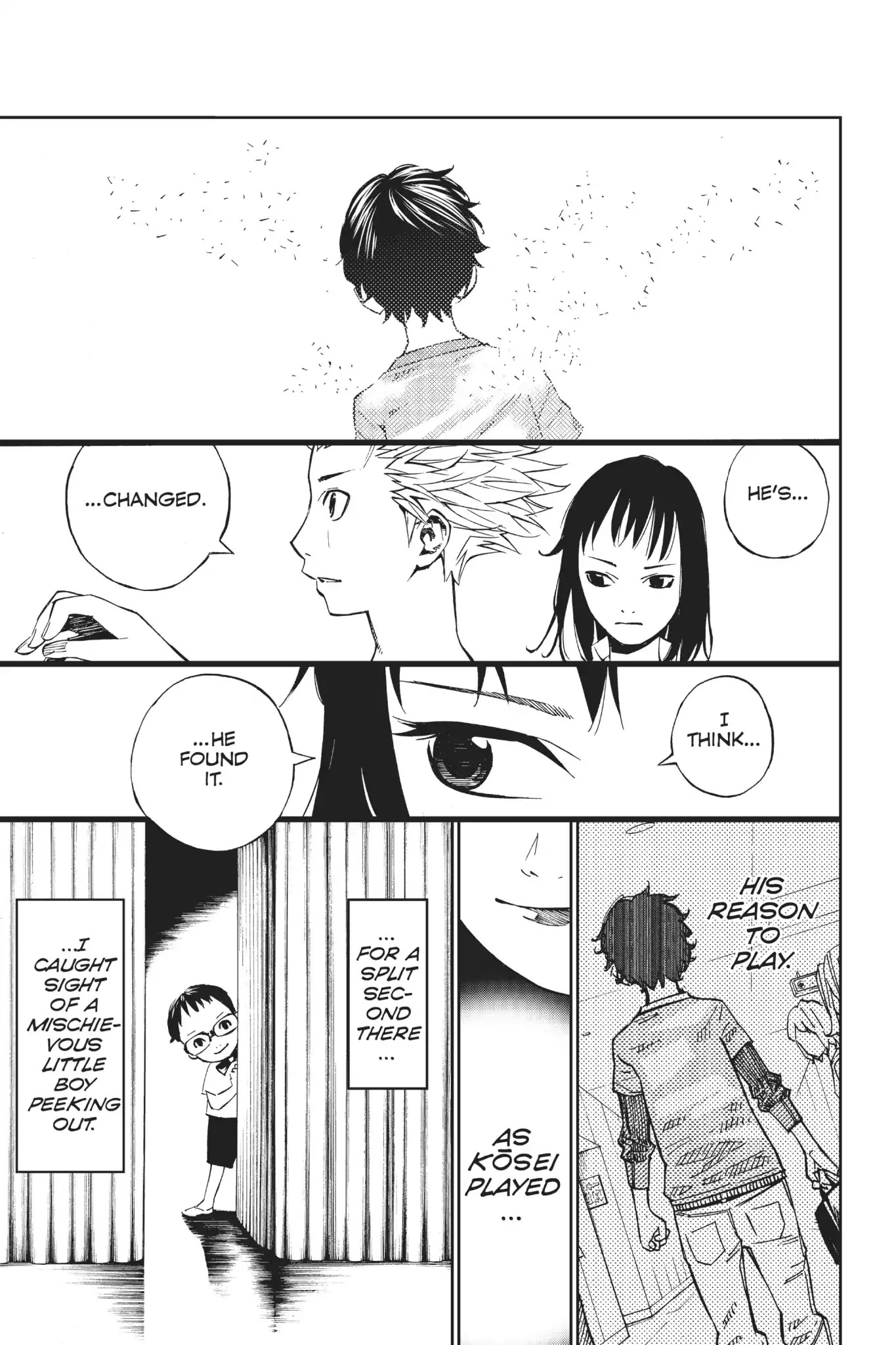 Shigatsu wa Kimi no Uso Chapter 19 page 35 - Chapter 19: Along The Railroad Track